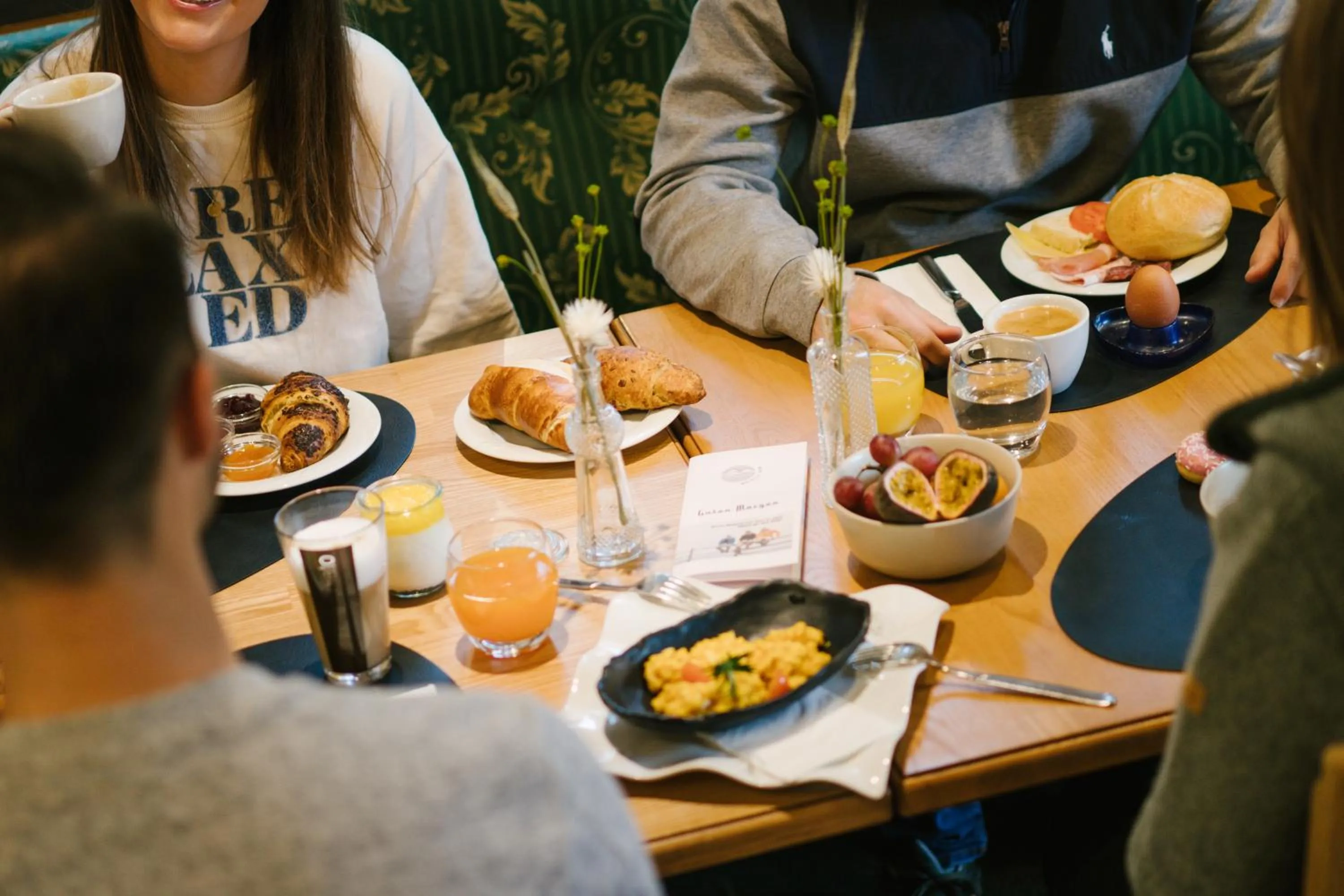 Buffet breakfast in Hotel Wochtla Buam