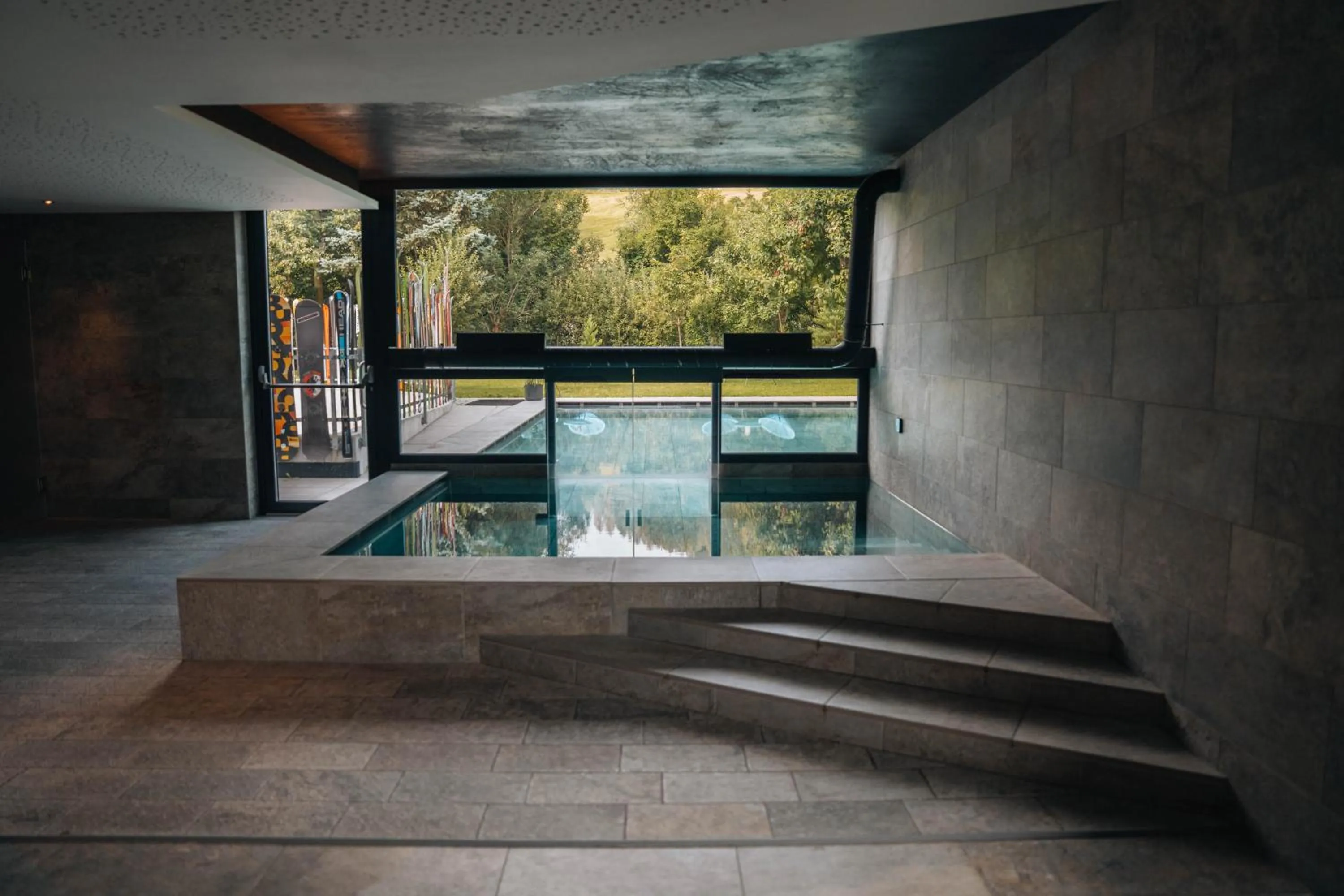 Swimming pool in Hotel Wochtla Buam