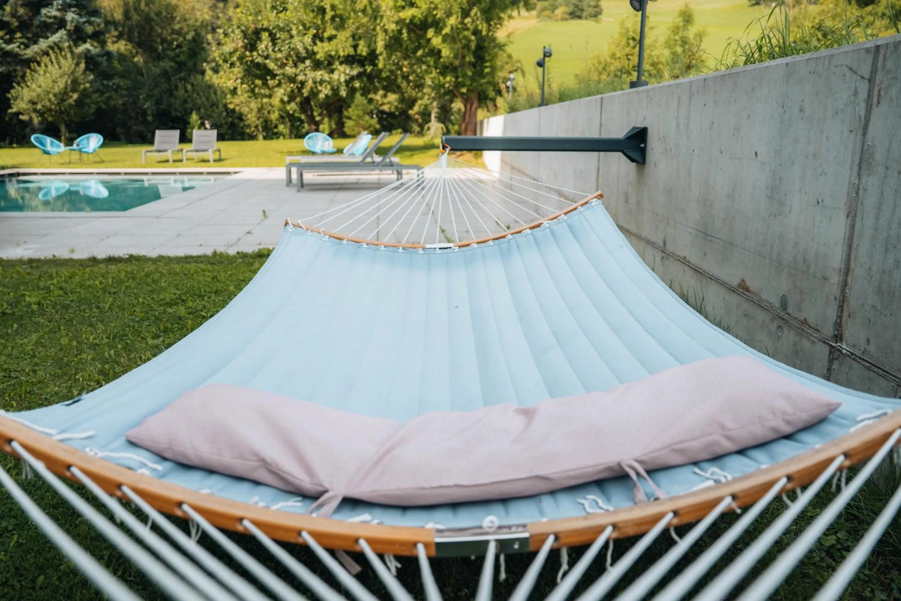 sunbed in Hotel Wochtla Buam
