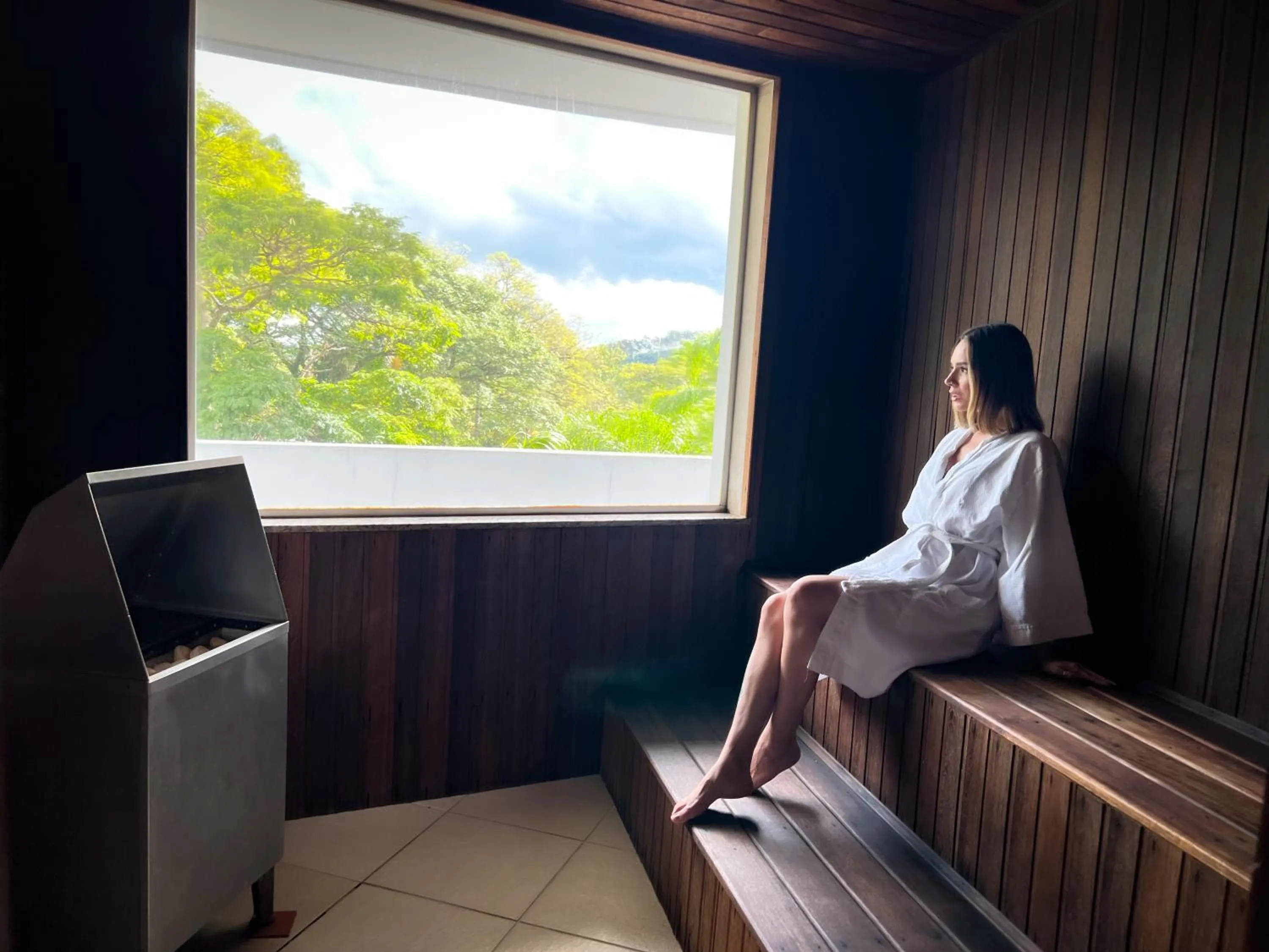 Sauna in Panorama Hotel & Spa