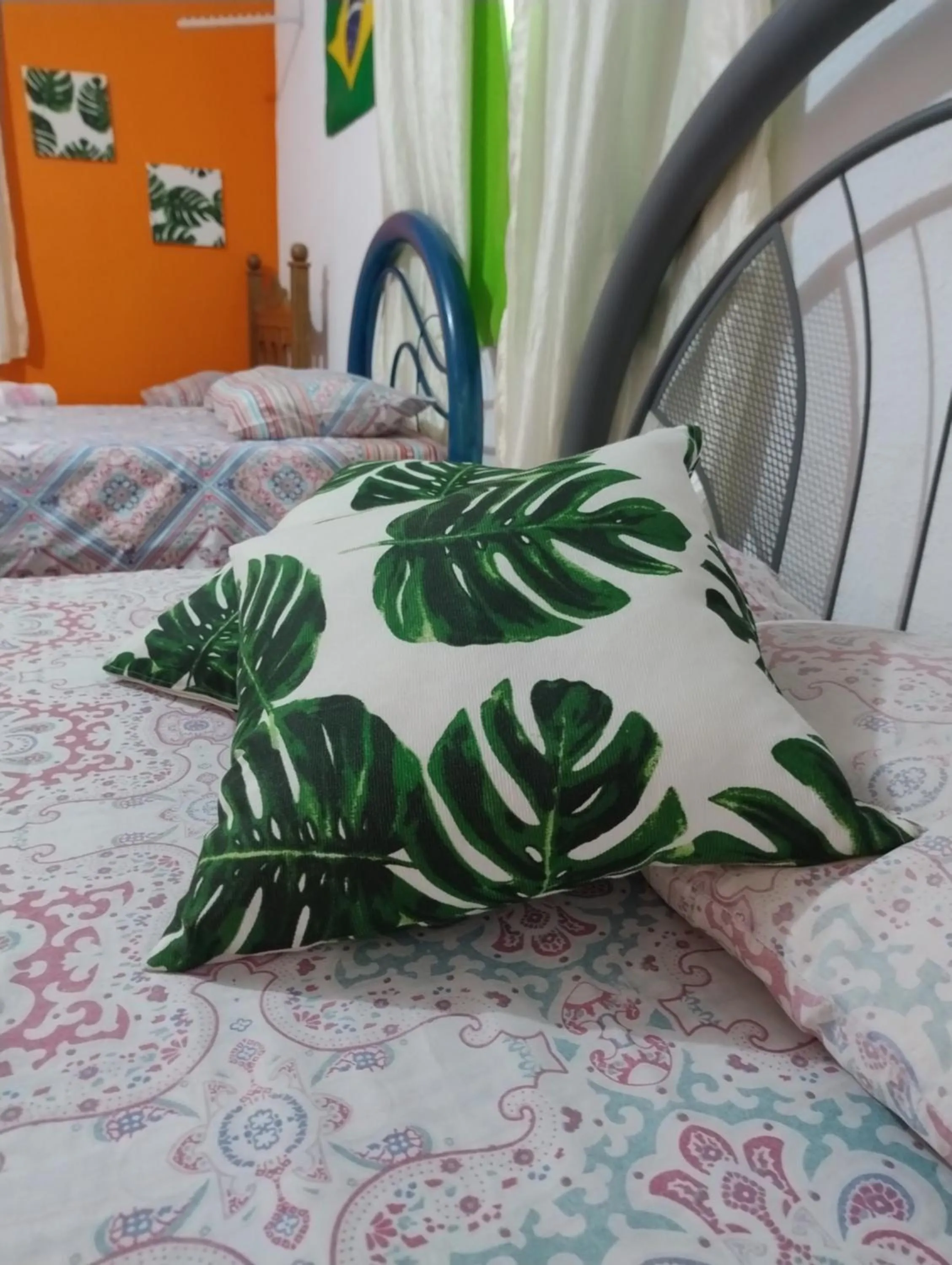 Bedroom, Bed in Perto Do Aeroporto De Salvador - Dona Pitanga Hostel