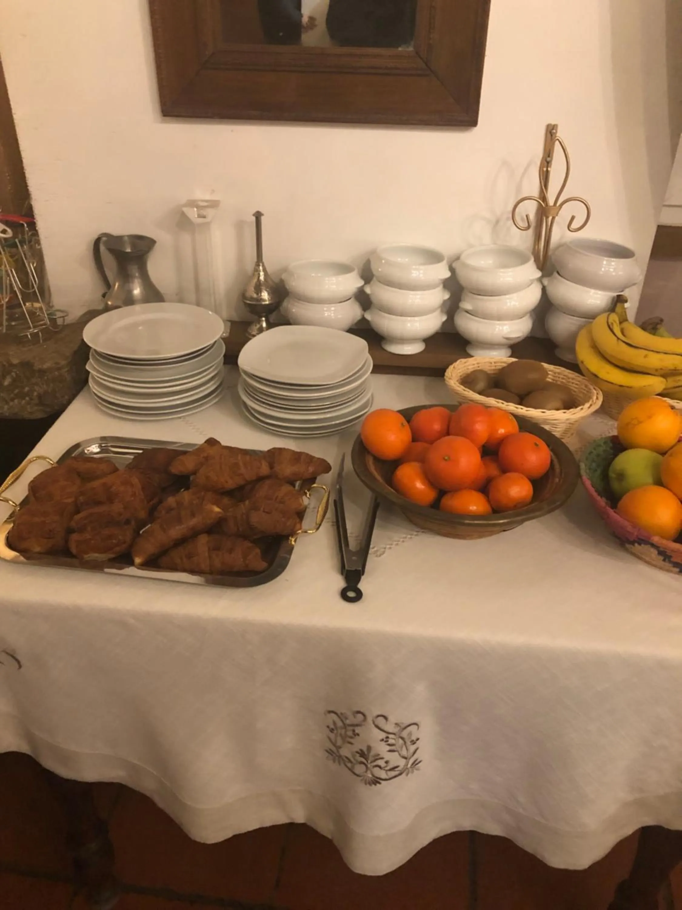 Buffet breakfast in La Gabetière