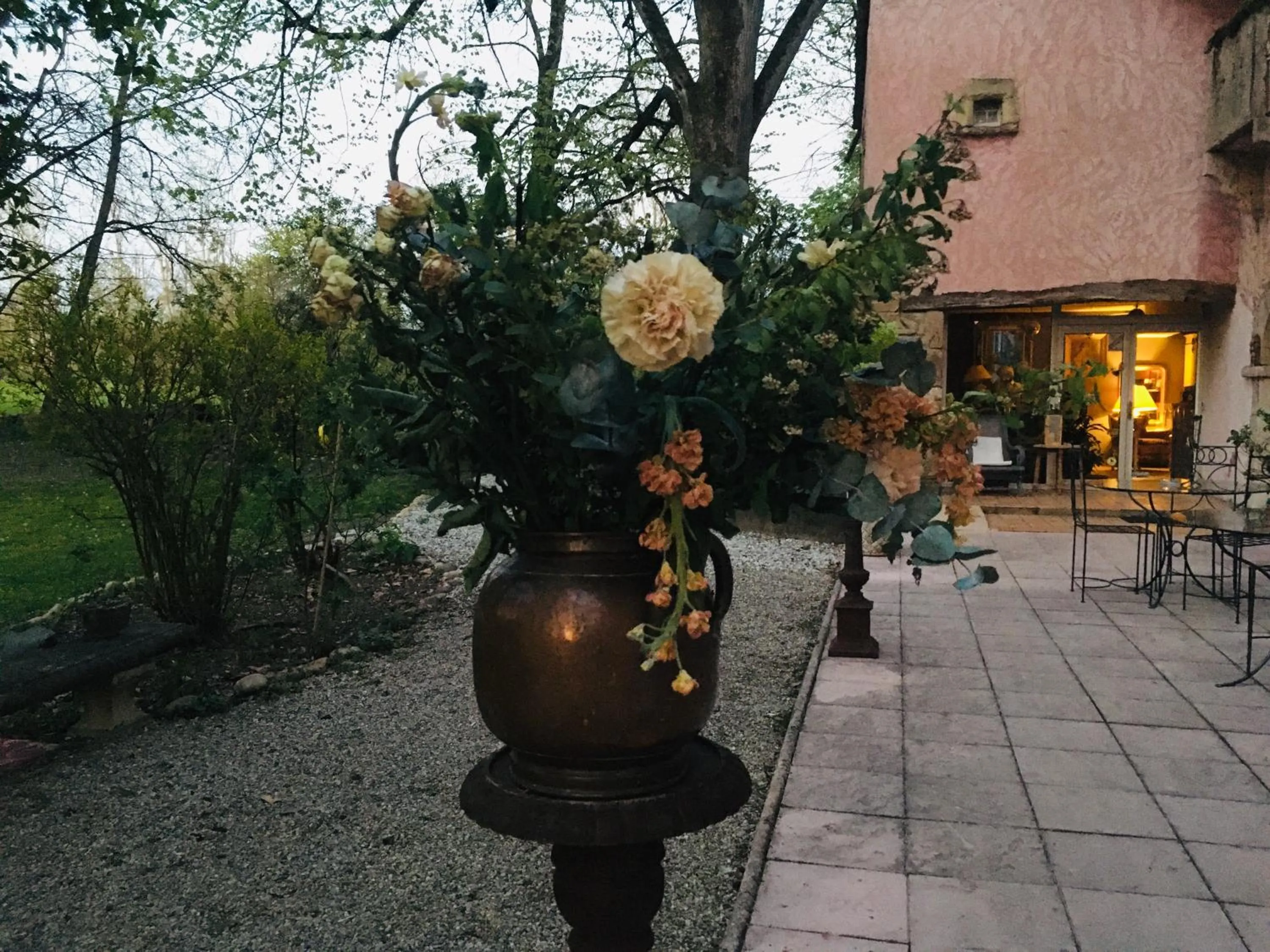 Patio in La Gabetière