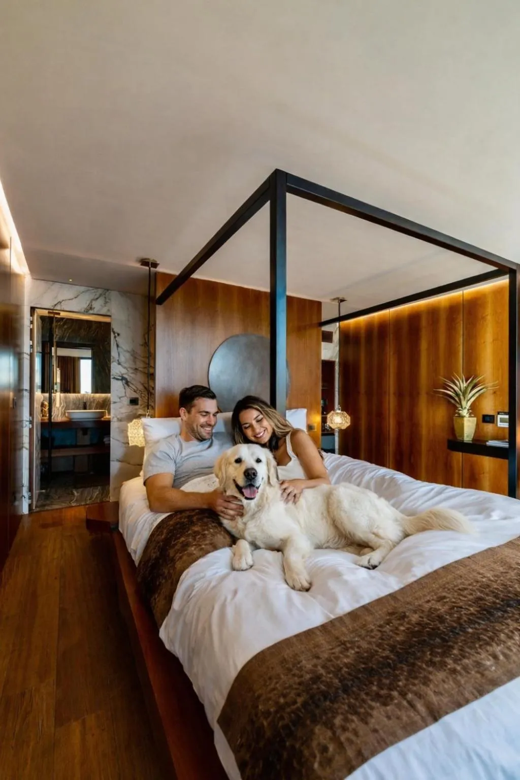 Bedroom, Bed in Baba Residences