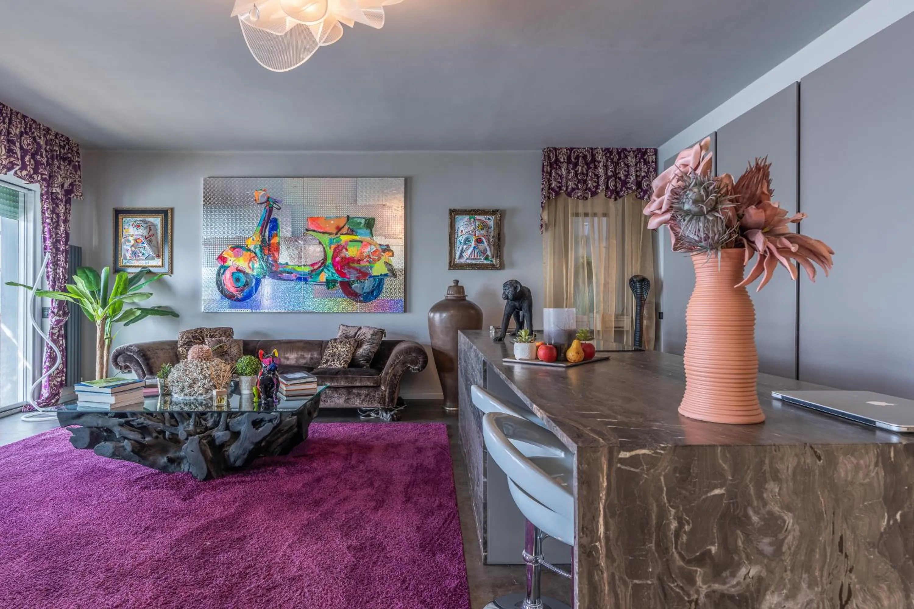 Living room in Baba Residences