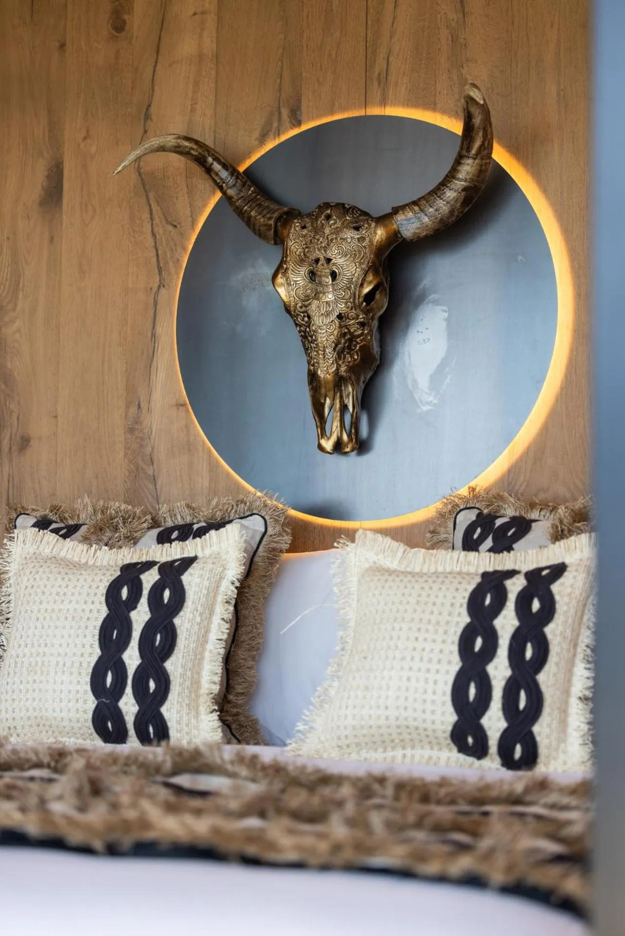 Decorative detail in Baba Residences