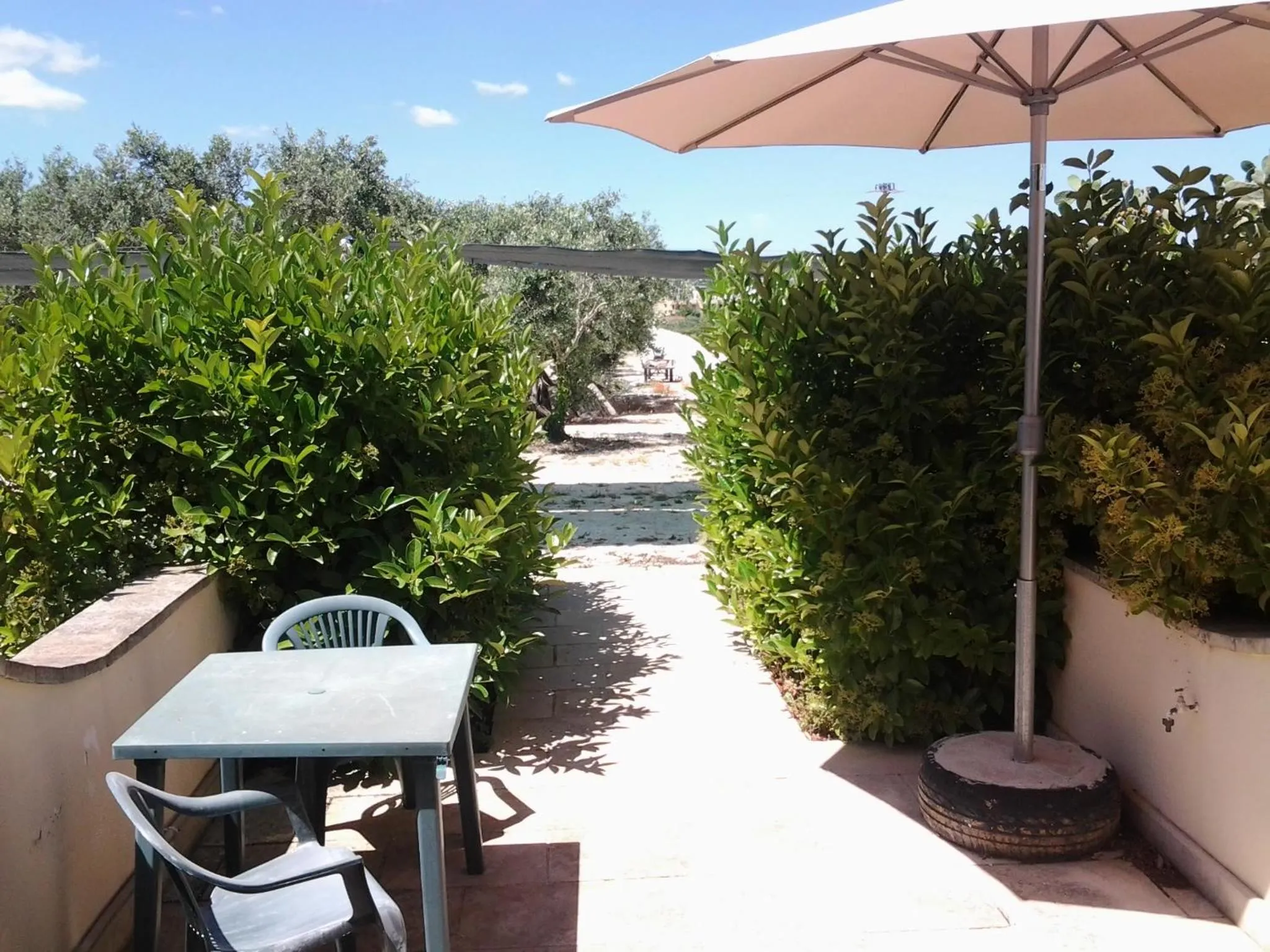 Patio in B&B Terra Serena