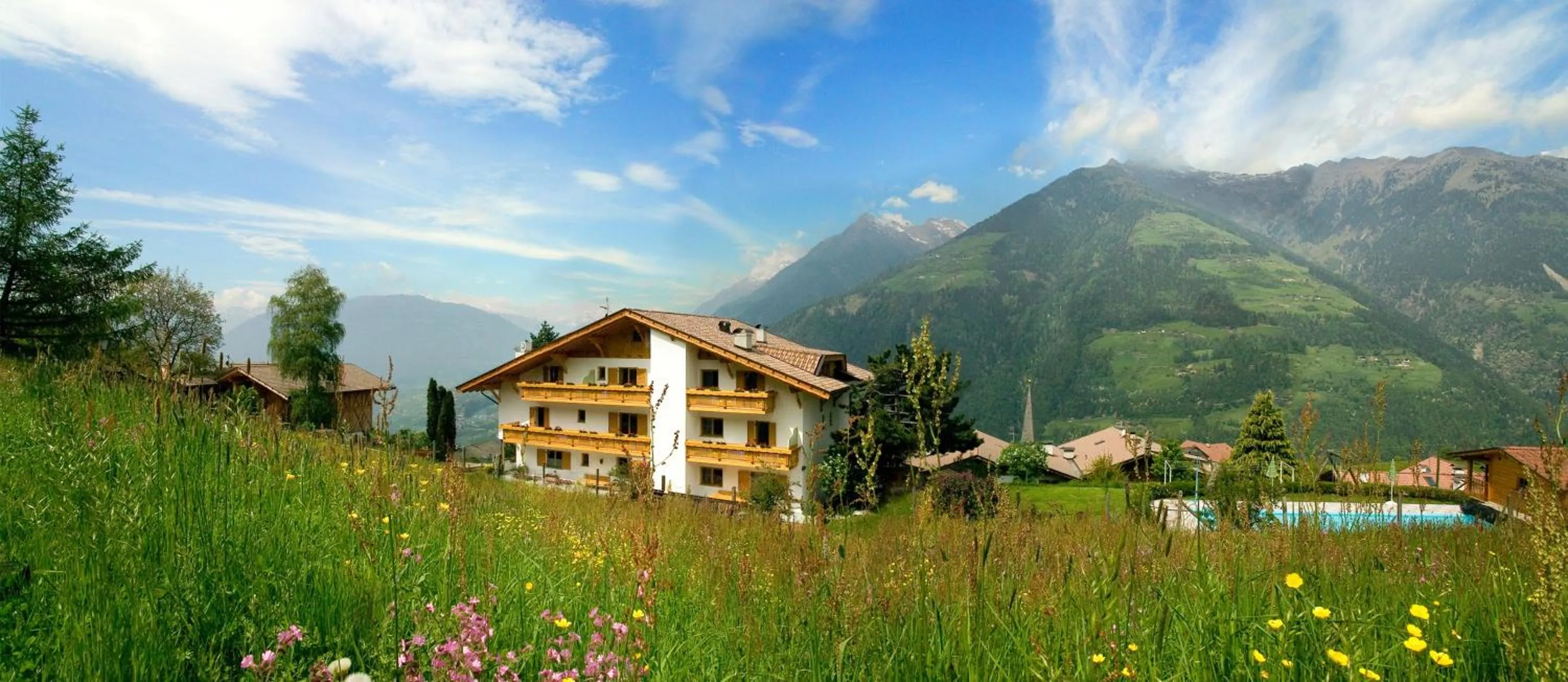Property building in Hotel Garni Alpenhof