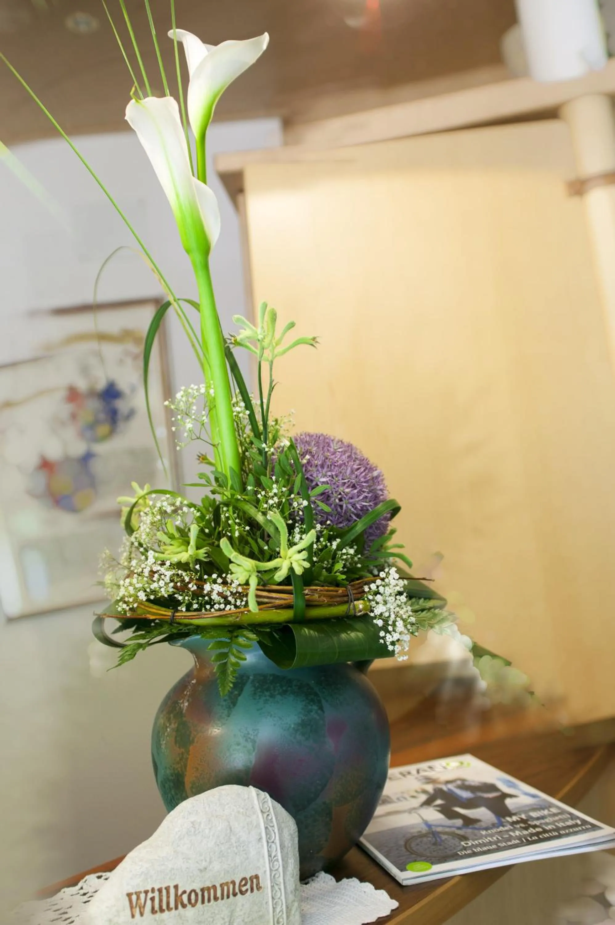 Decorative detail in Hotel Garni Alpenhof