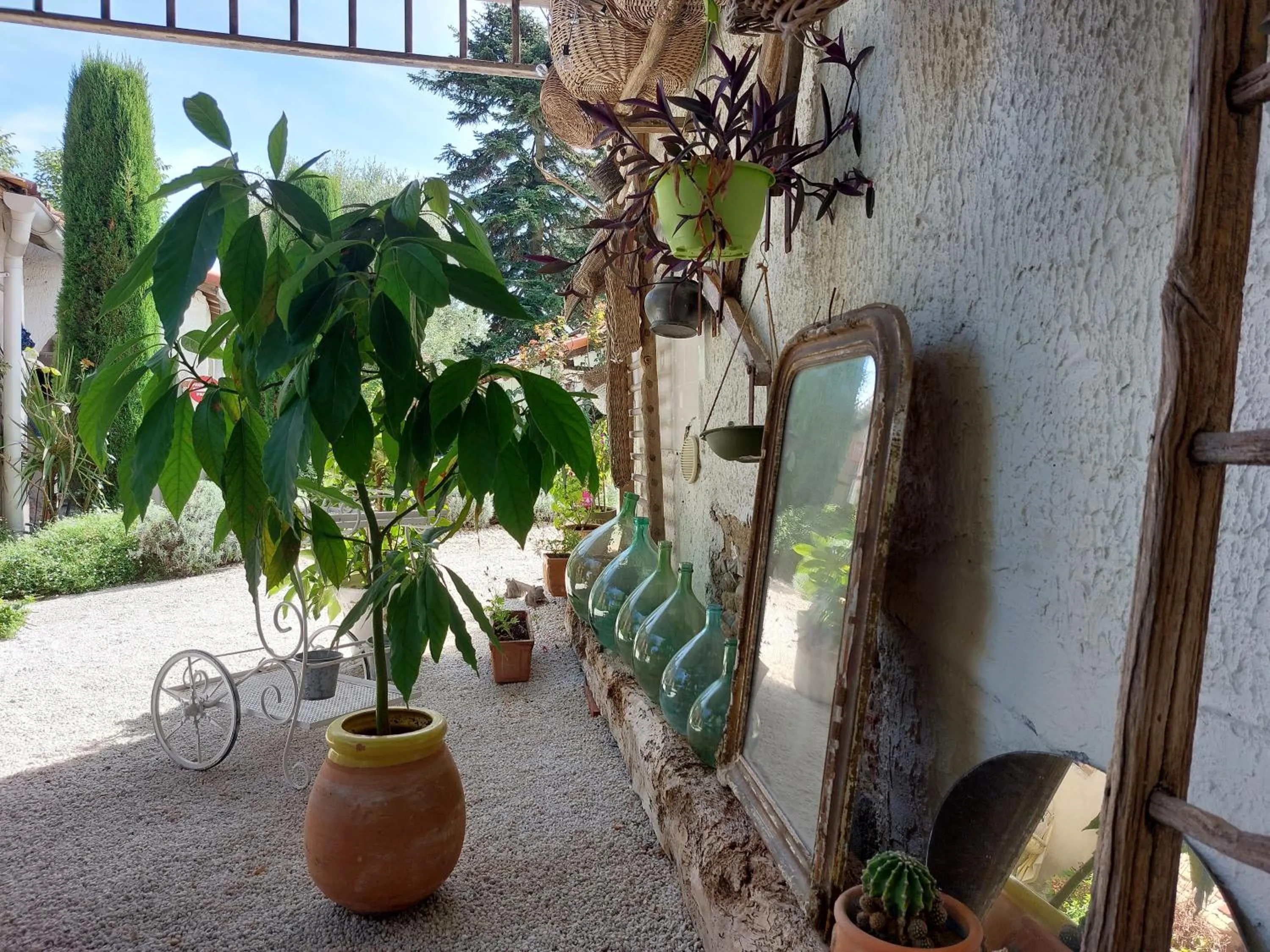 Decorative detail in Le Clos de Saint Amour