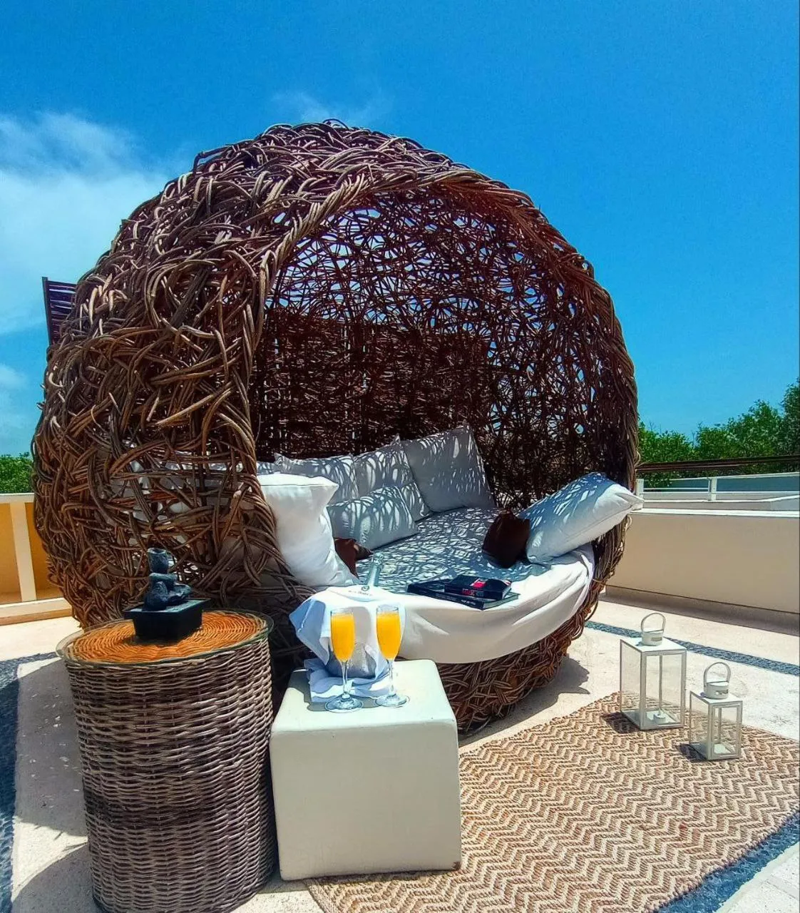 Balcony/Terrace in Blue Diamond Luxury Boutique - All Inclusive Adults Only