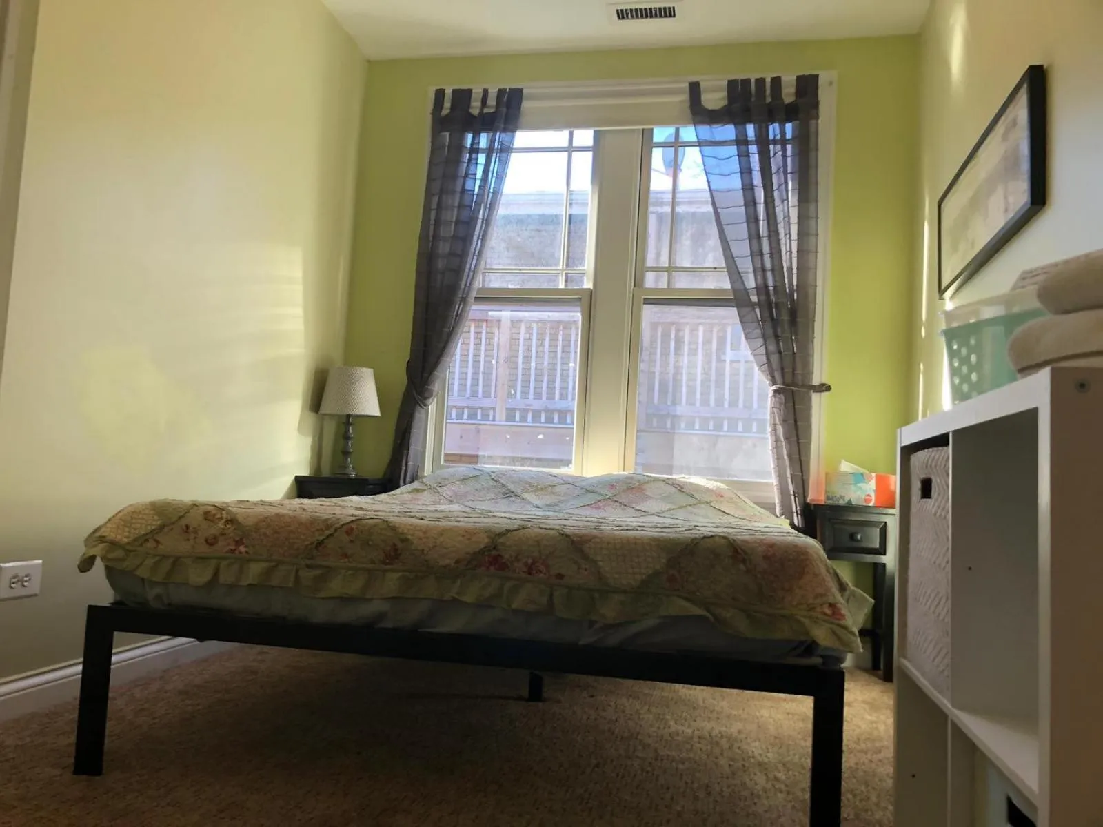 Bed in The Greenleaf House