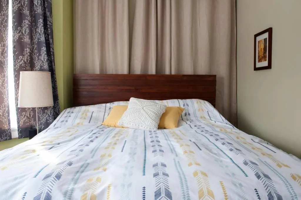 Bed in The Greenleaf House