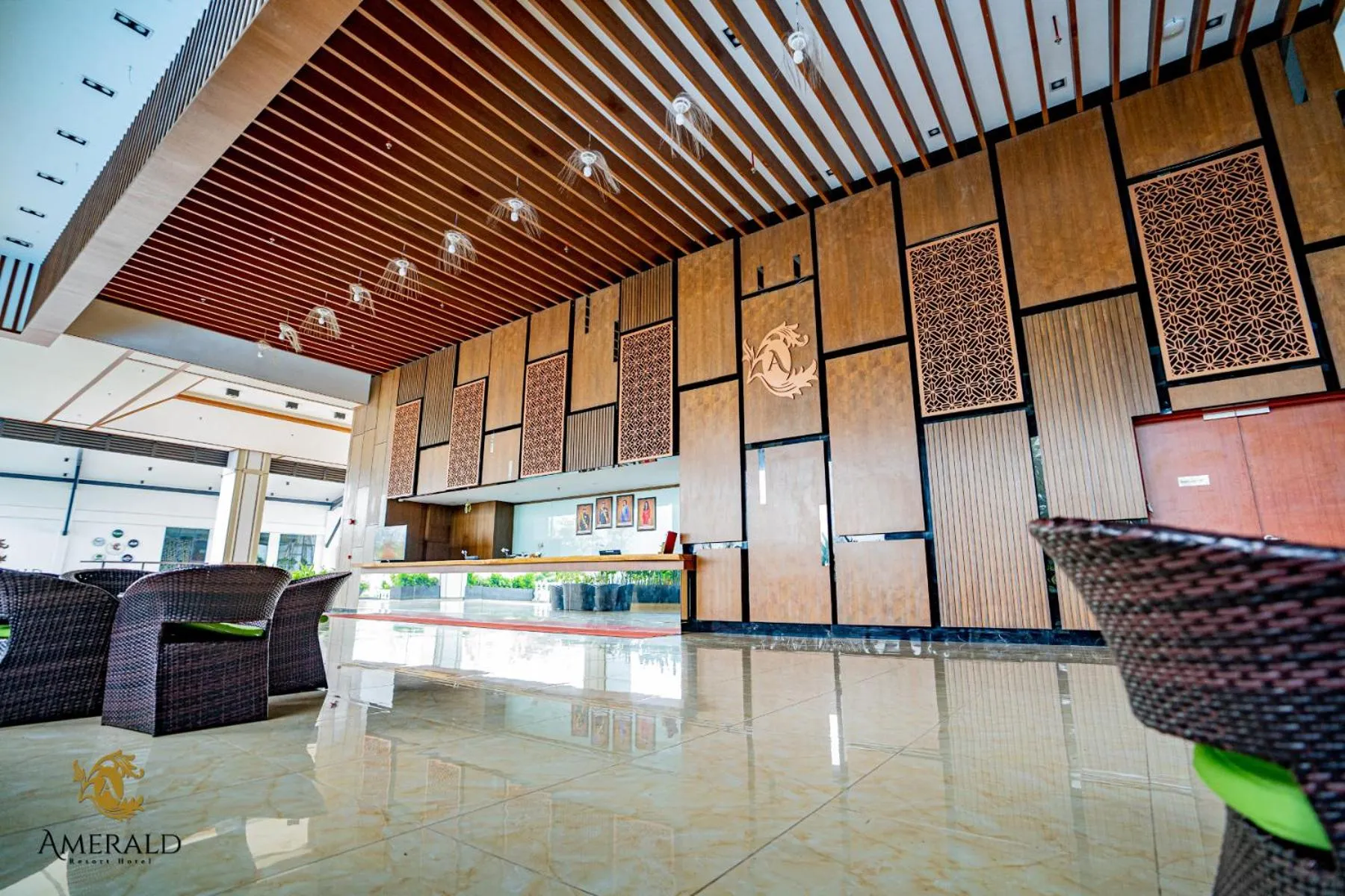 Lobby or reception in AMERALD RESORT HOTEL DESARU