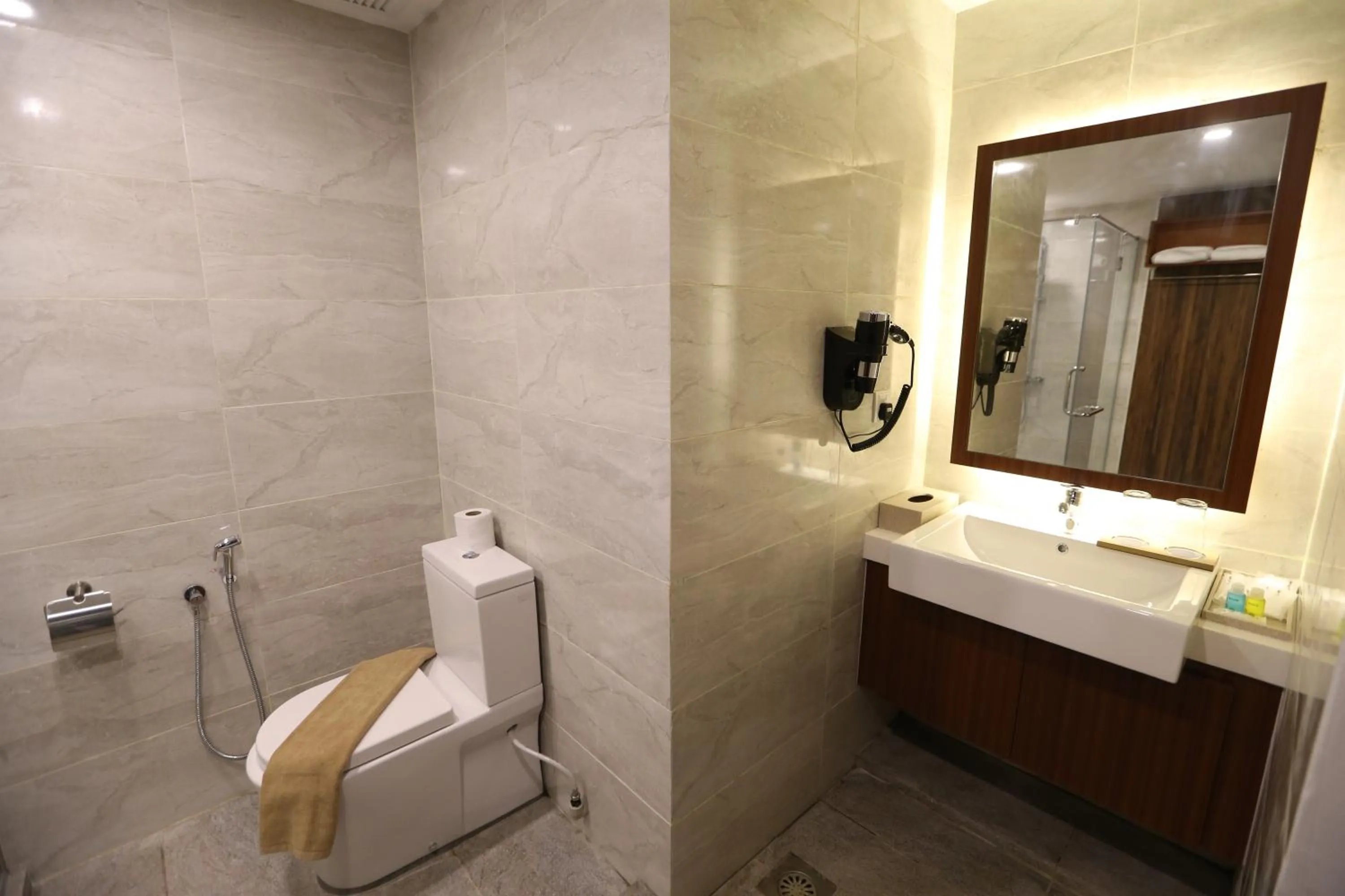 Bathroom in AMERALD RESORT HOTEL DESARU