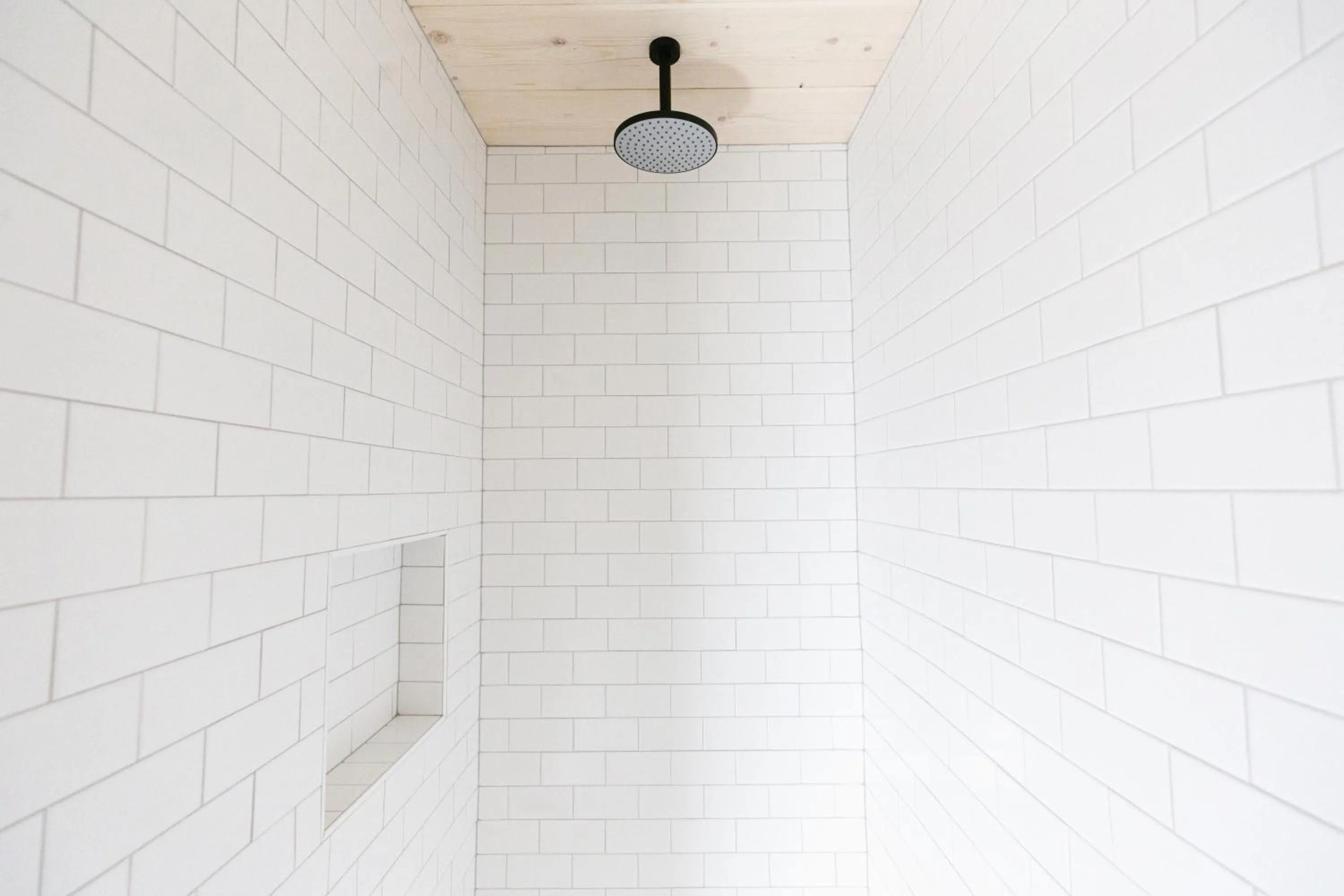 Shower in Piety Hill Cottages