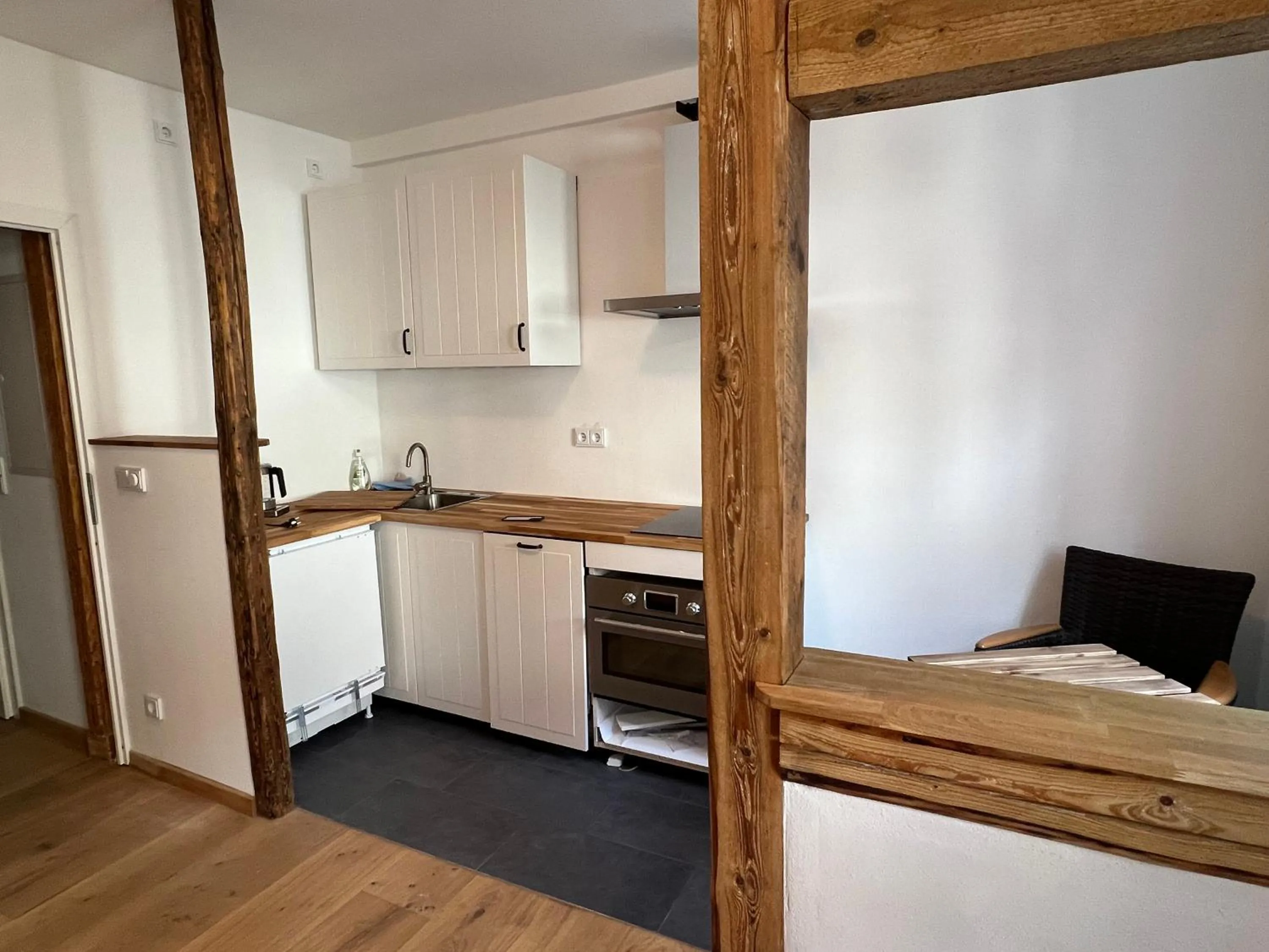 Kitchen or kitchenette in Stella Apartments am Erfurter Dom