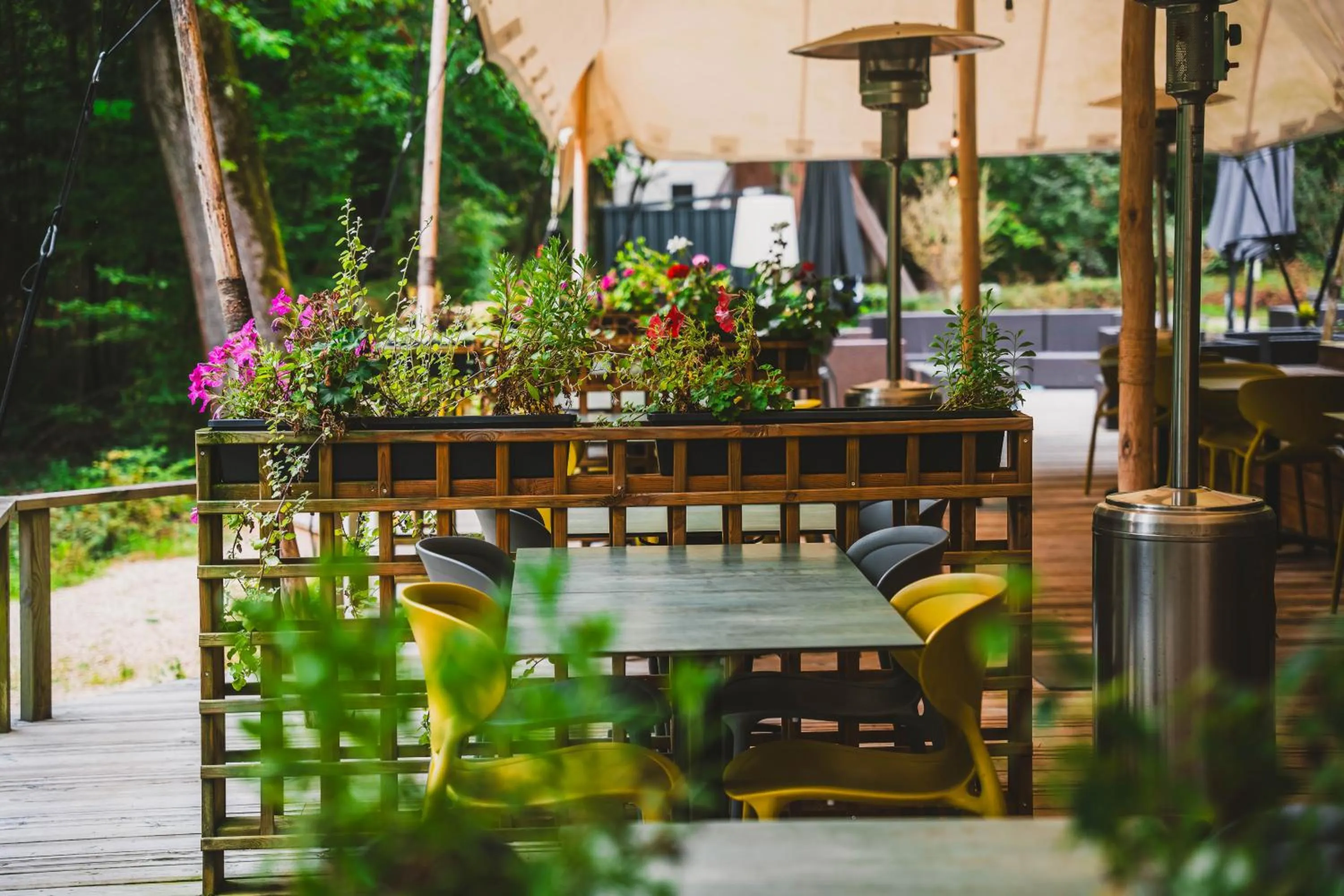 Balcony/Terrace in Utopia Hotel - Art & Nature Hotel