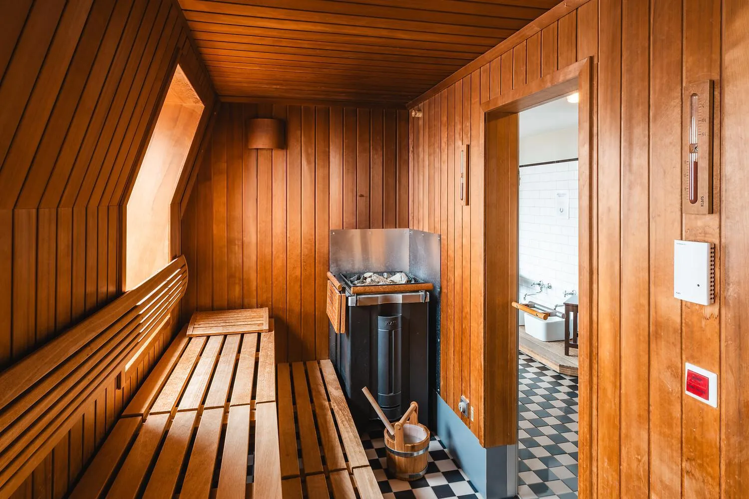 Sauna in Henri Hotel Hamburg Downtown