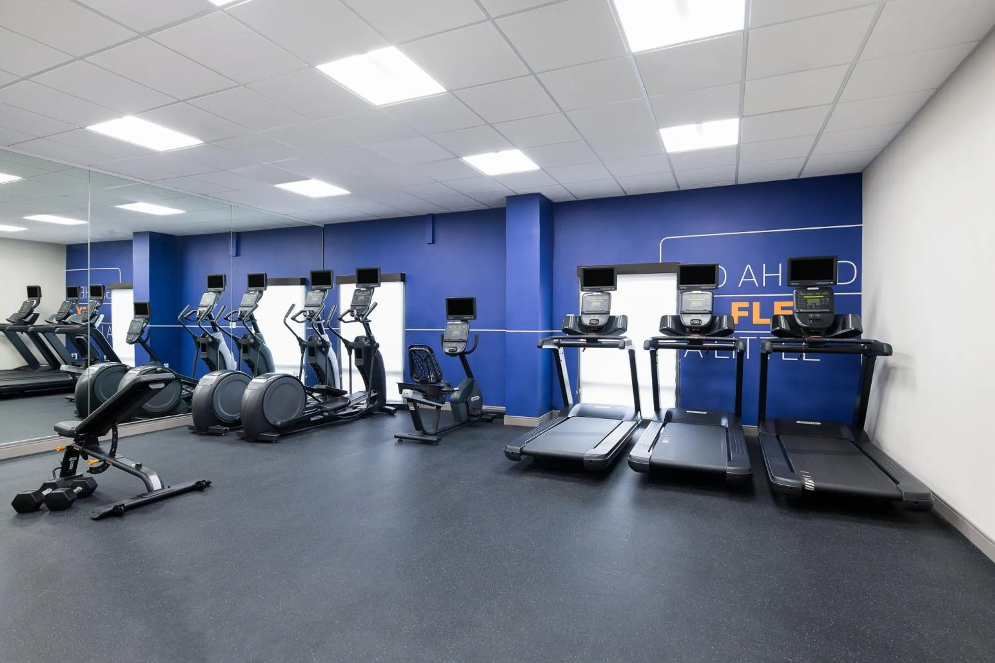 Fitness centre/facilities in Holiday Inn Express Atlanta West - Theme Park Area by IHG