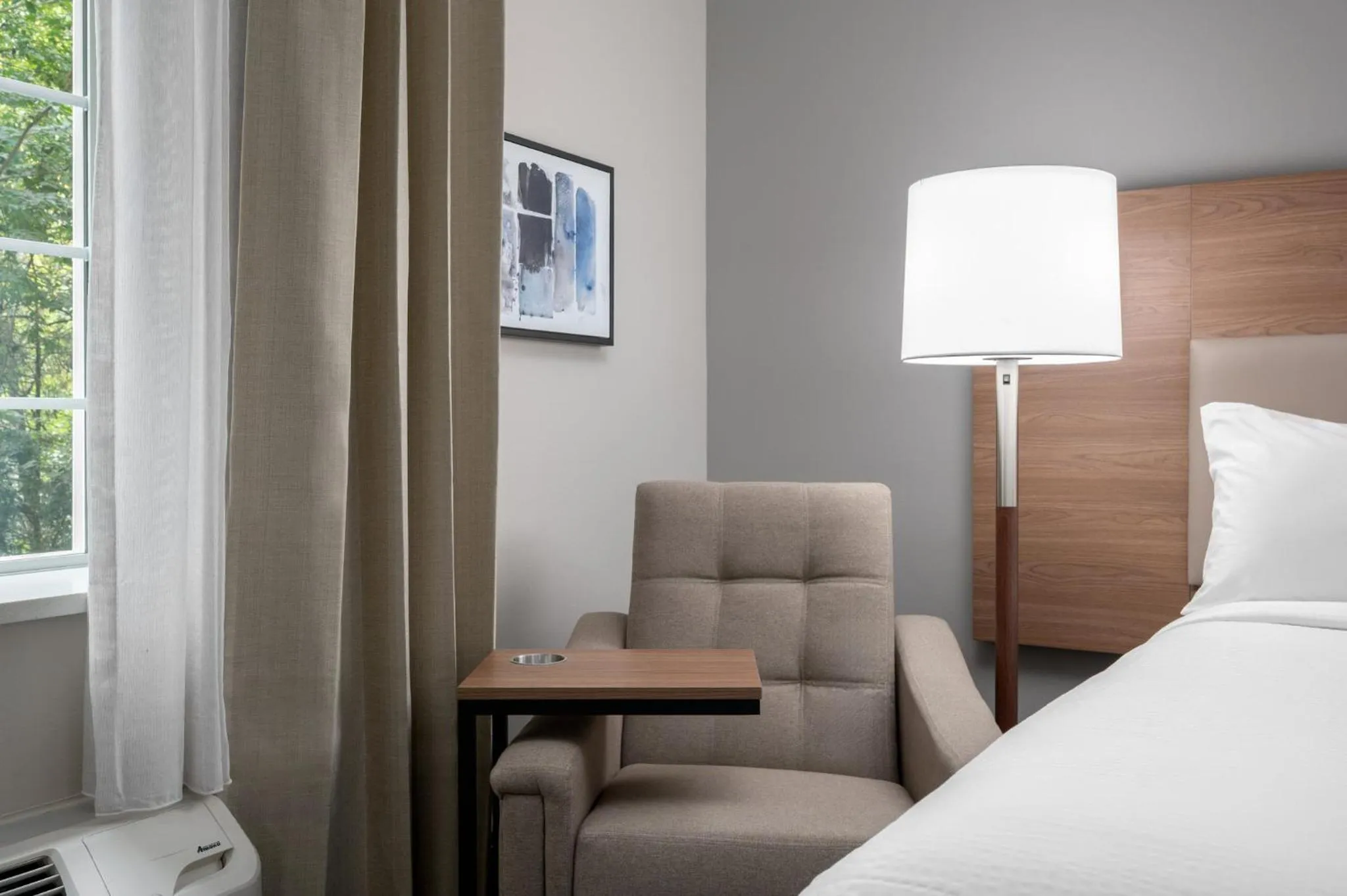 Photo of the whole room, Bed in Candlewood Suites Mooresville Lake Norman,NC by IHG