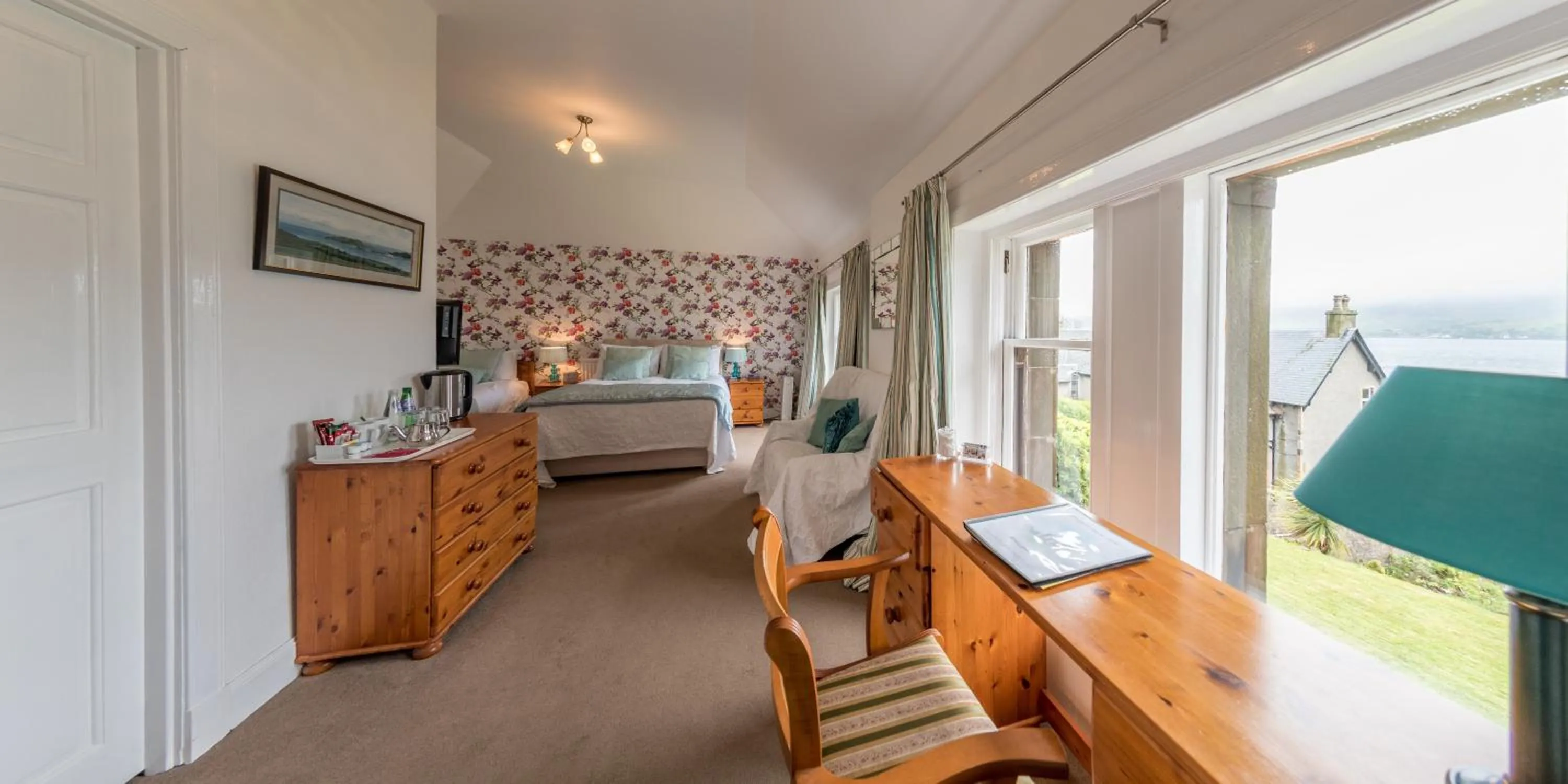 Sea view in Craigard House Hotel