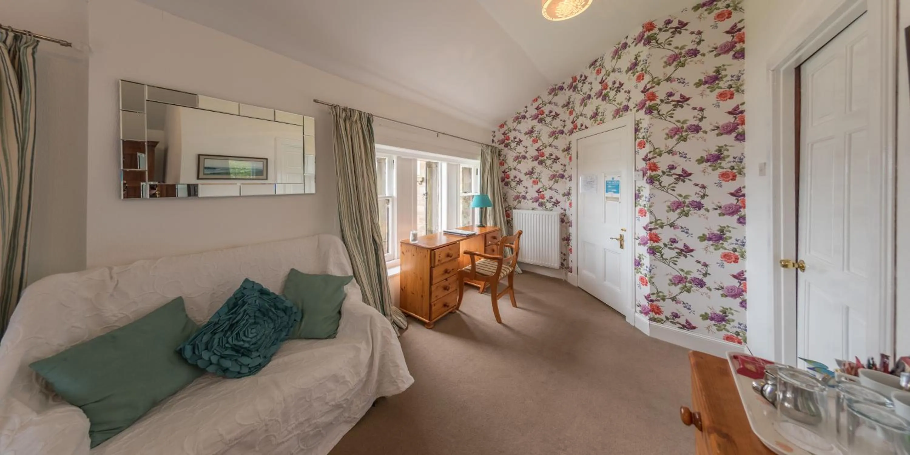 Seating area in Craigard House Hotel
