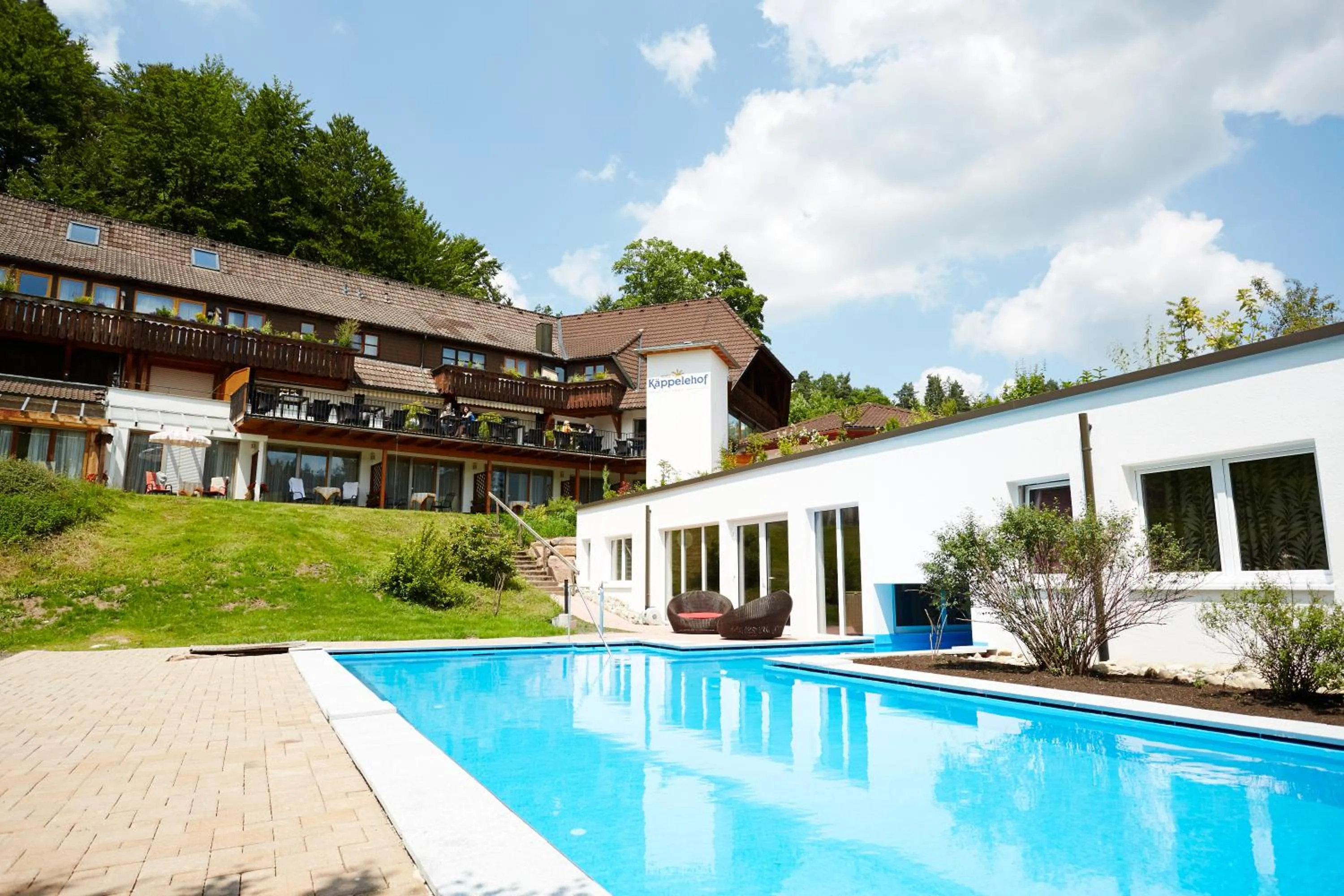 Swimming pool in Hotel Käppelehof