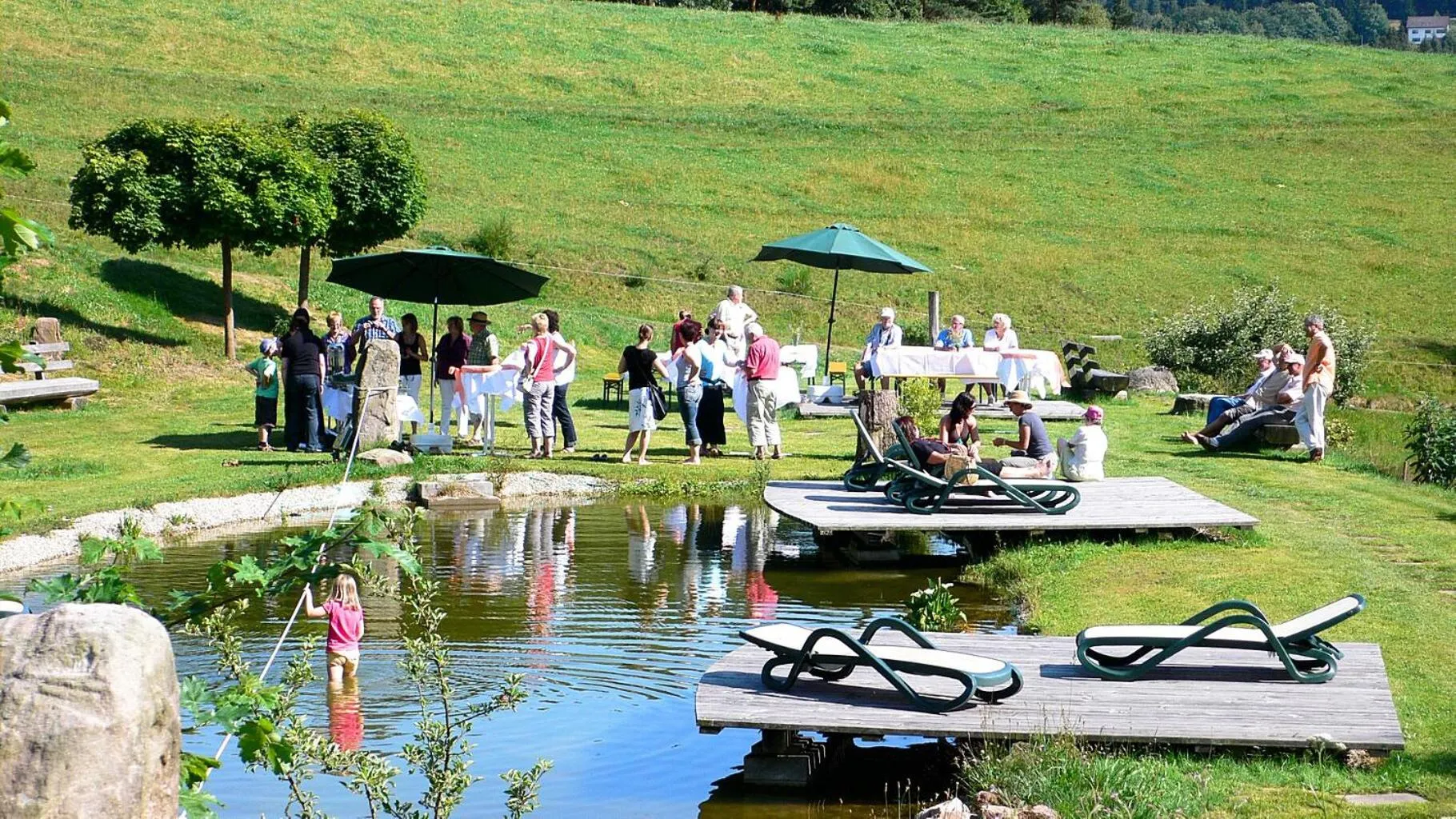 Garden in Hotel Käppelehof