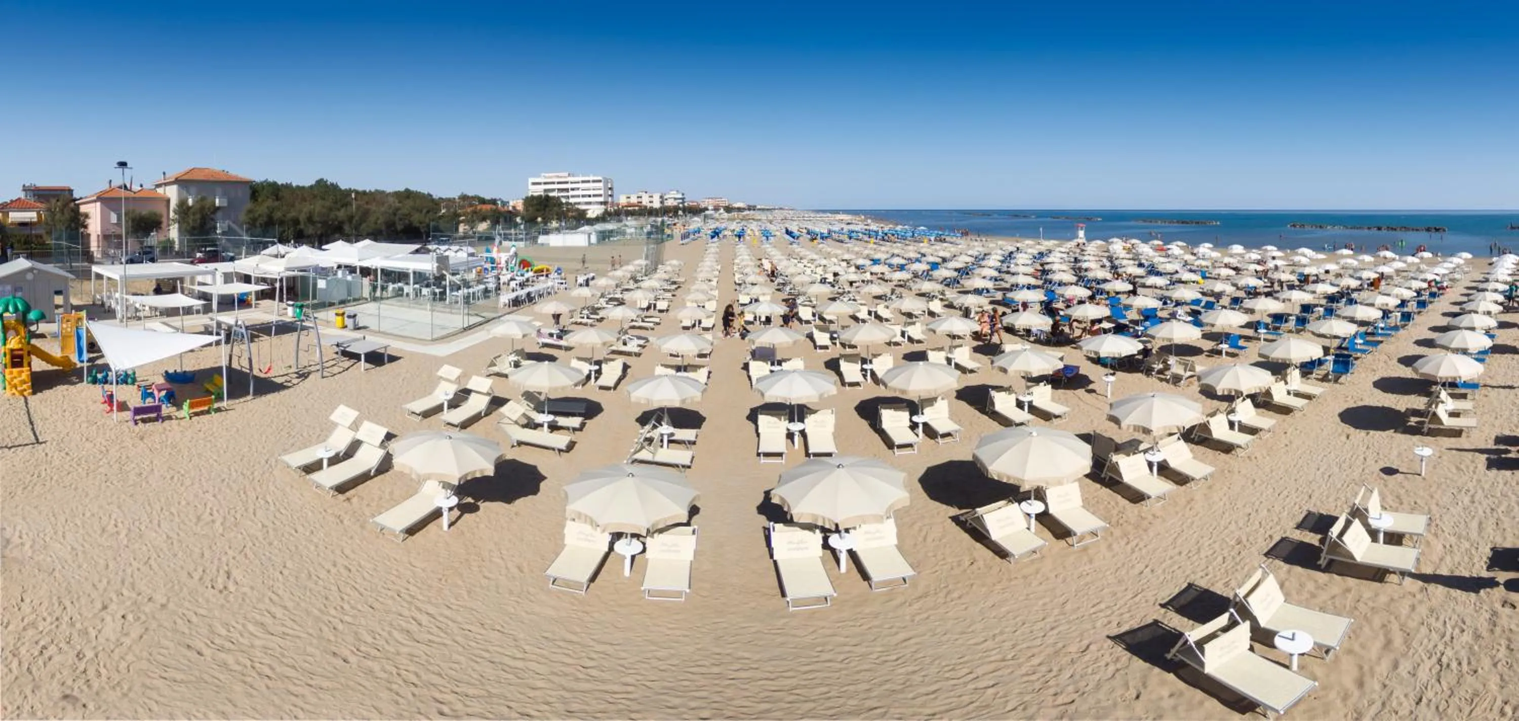 Beach in Hotel Le Querce