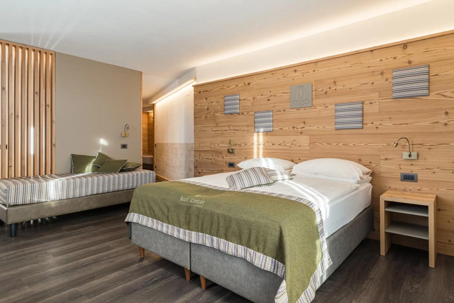 Bedroom, Bed in Albergo Centrale