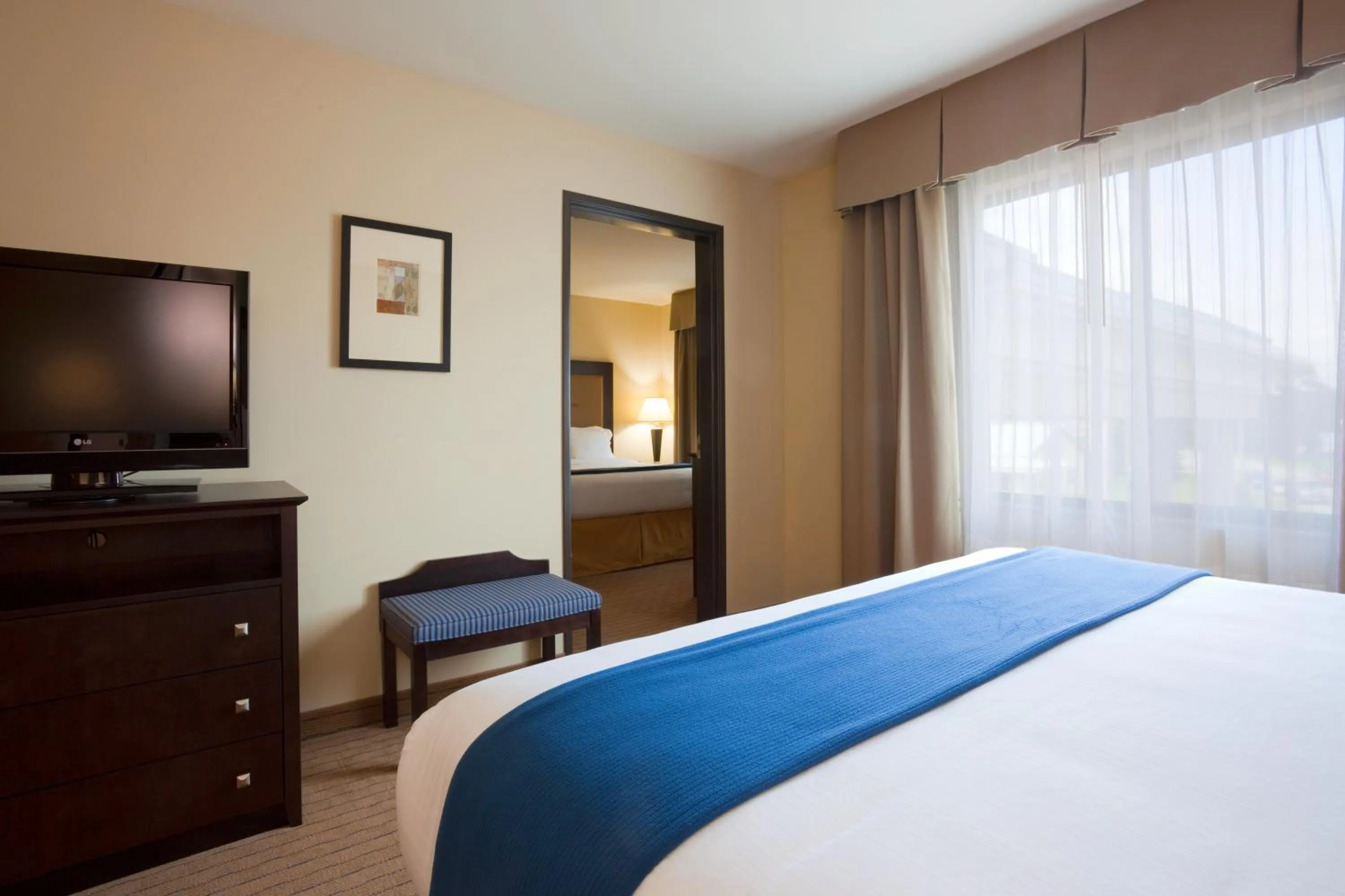 Photo of the whole room, Bed in Holiday Inn Express & Suites Madison-Verona by IHG