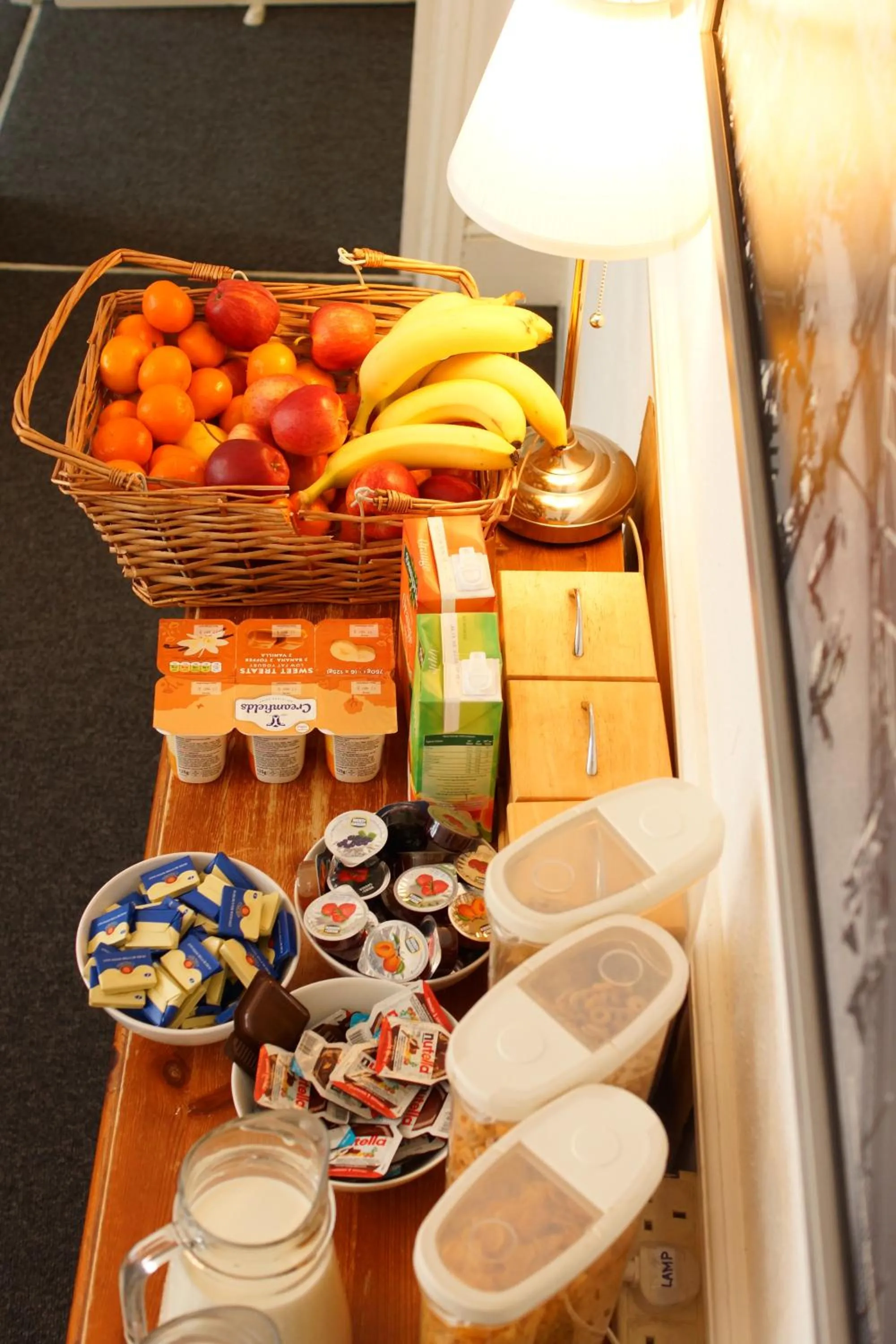 Continental breakfast in Comfotel BLU