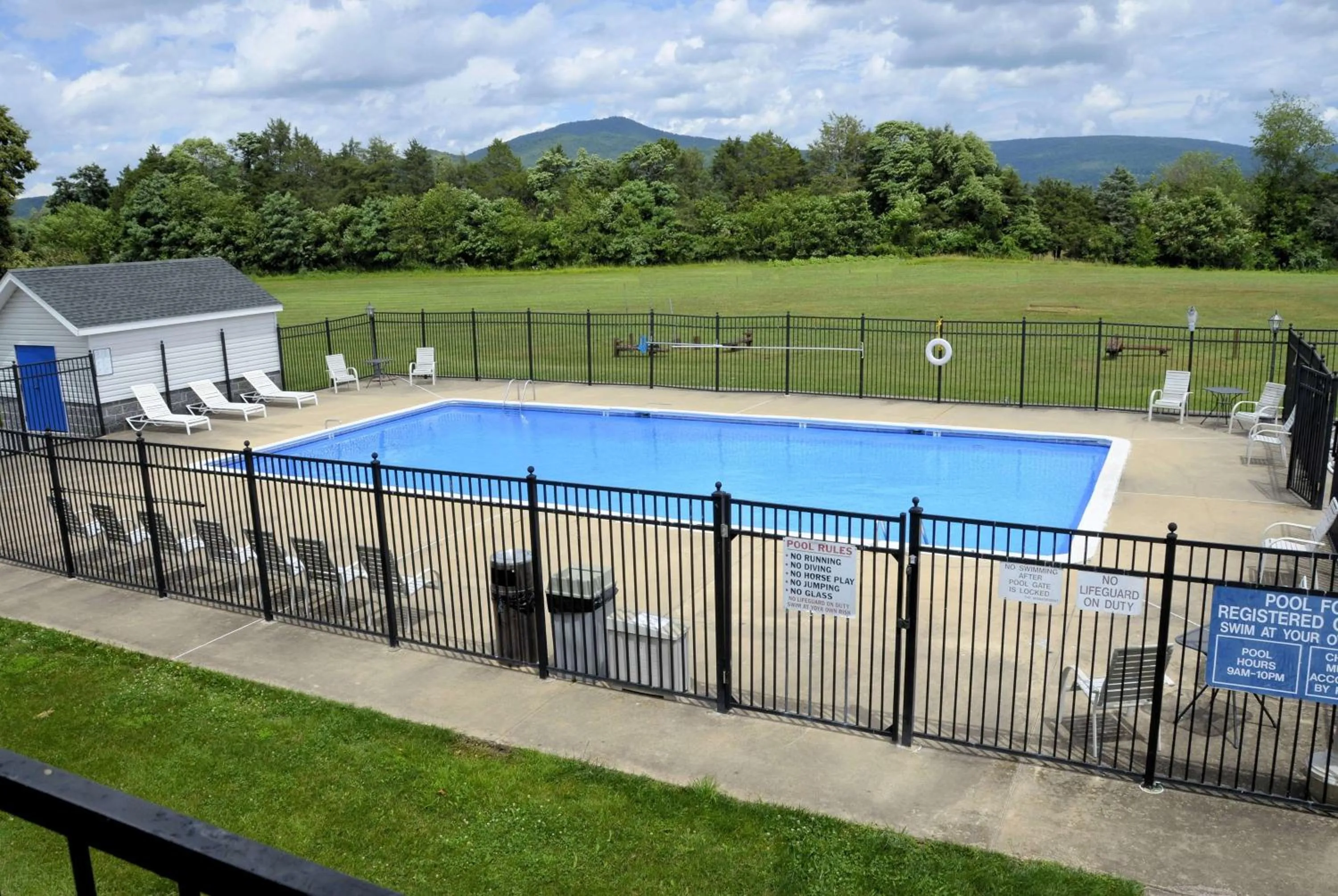 Pool view in Days Inn by Wyndham Luray Shenandoah