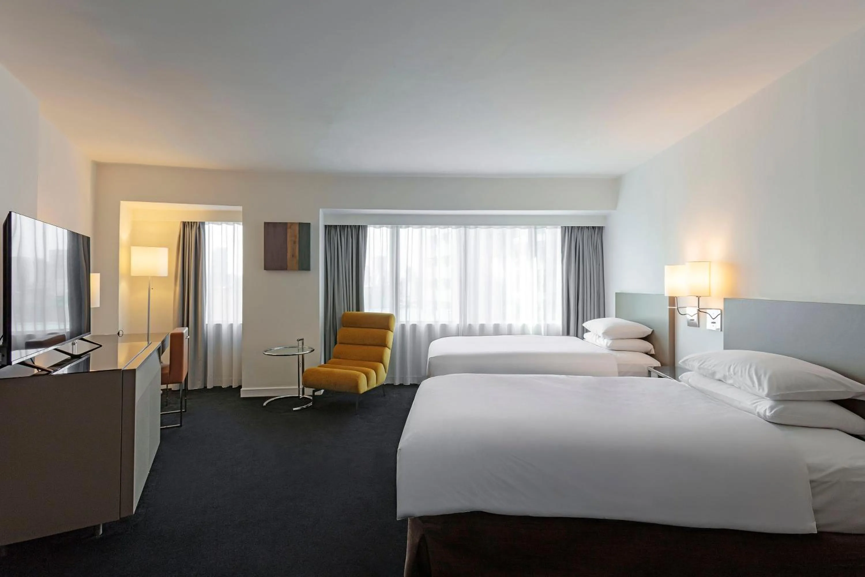 Photo of the whole room, Bed in United Hotel