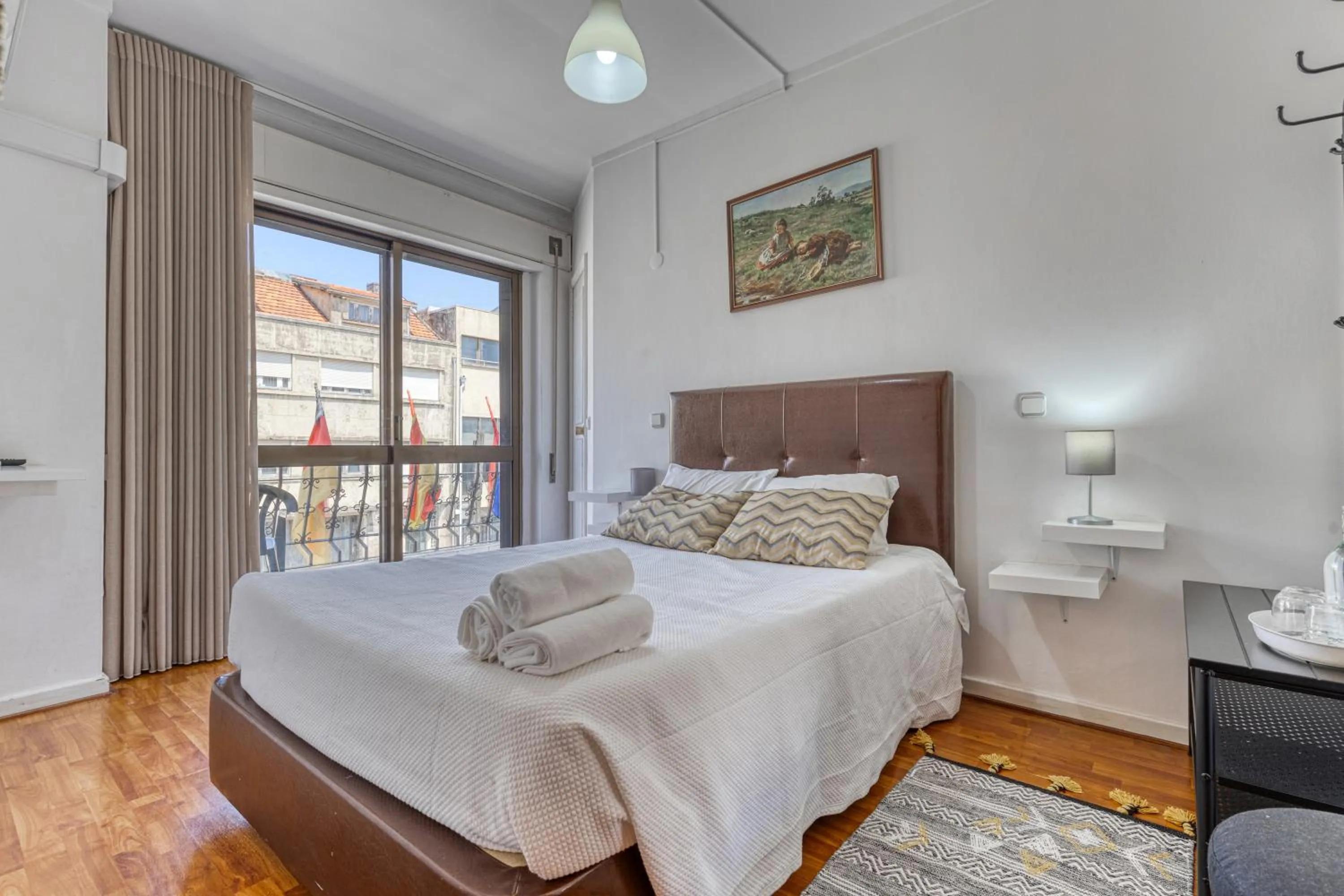 Bed in Hotel Borsalino