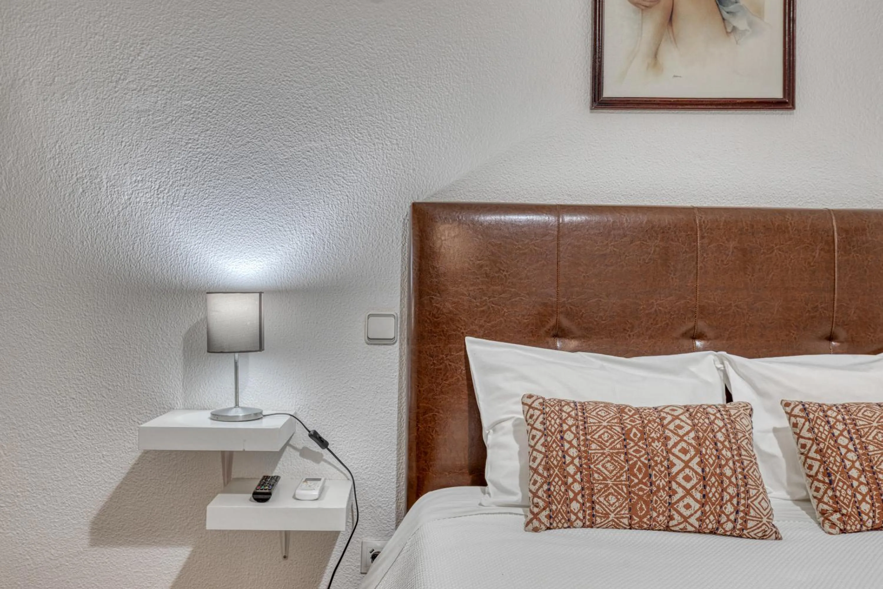 Bed in Hotel Borsalino