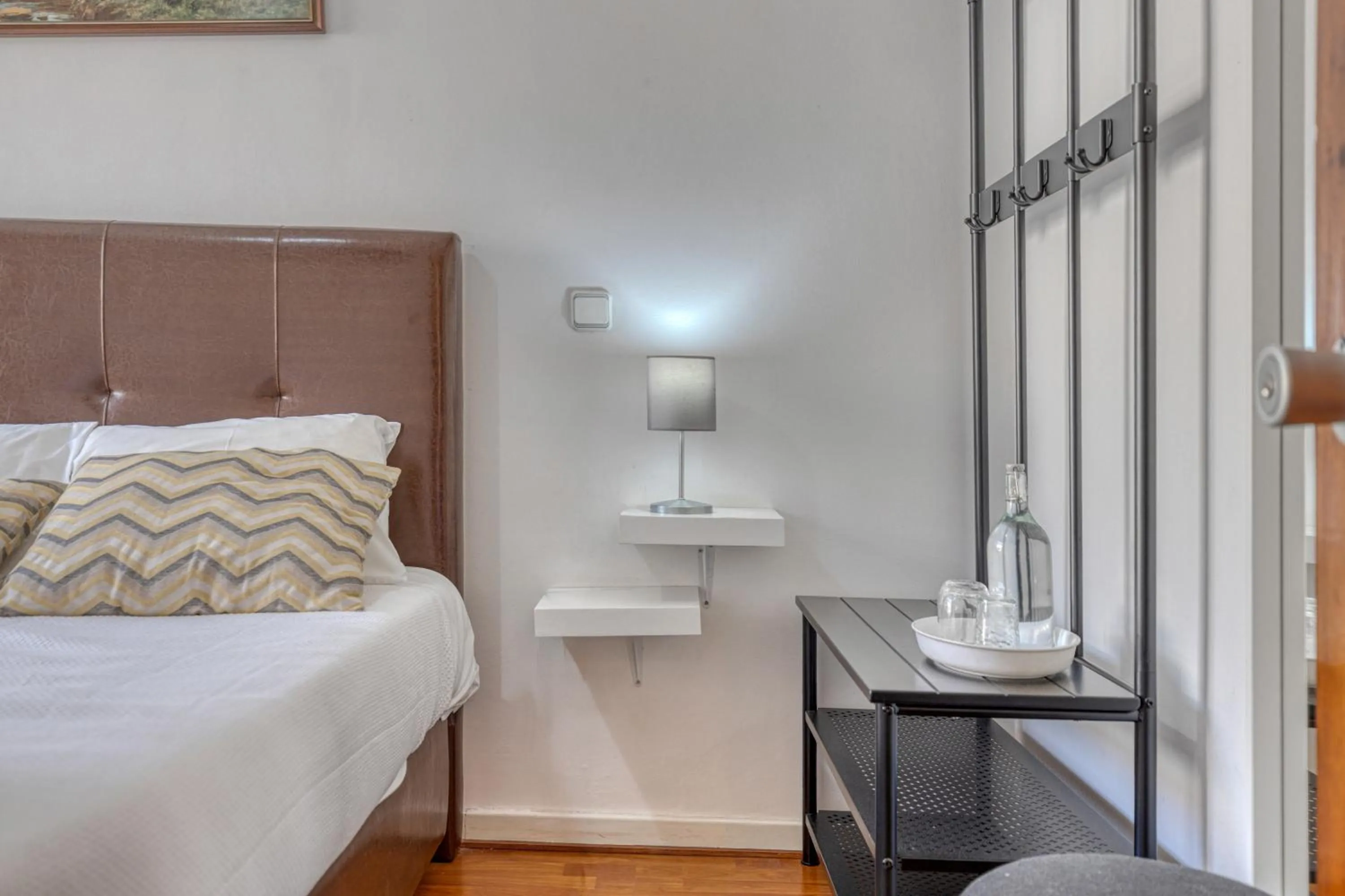 Bed in Hotel Borsalino