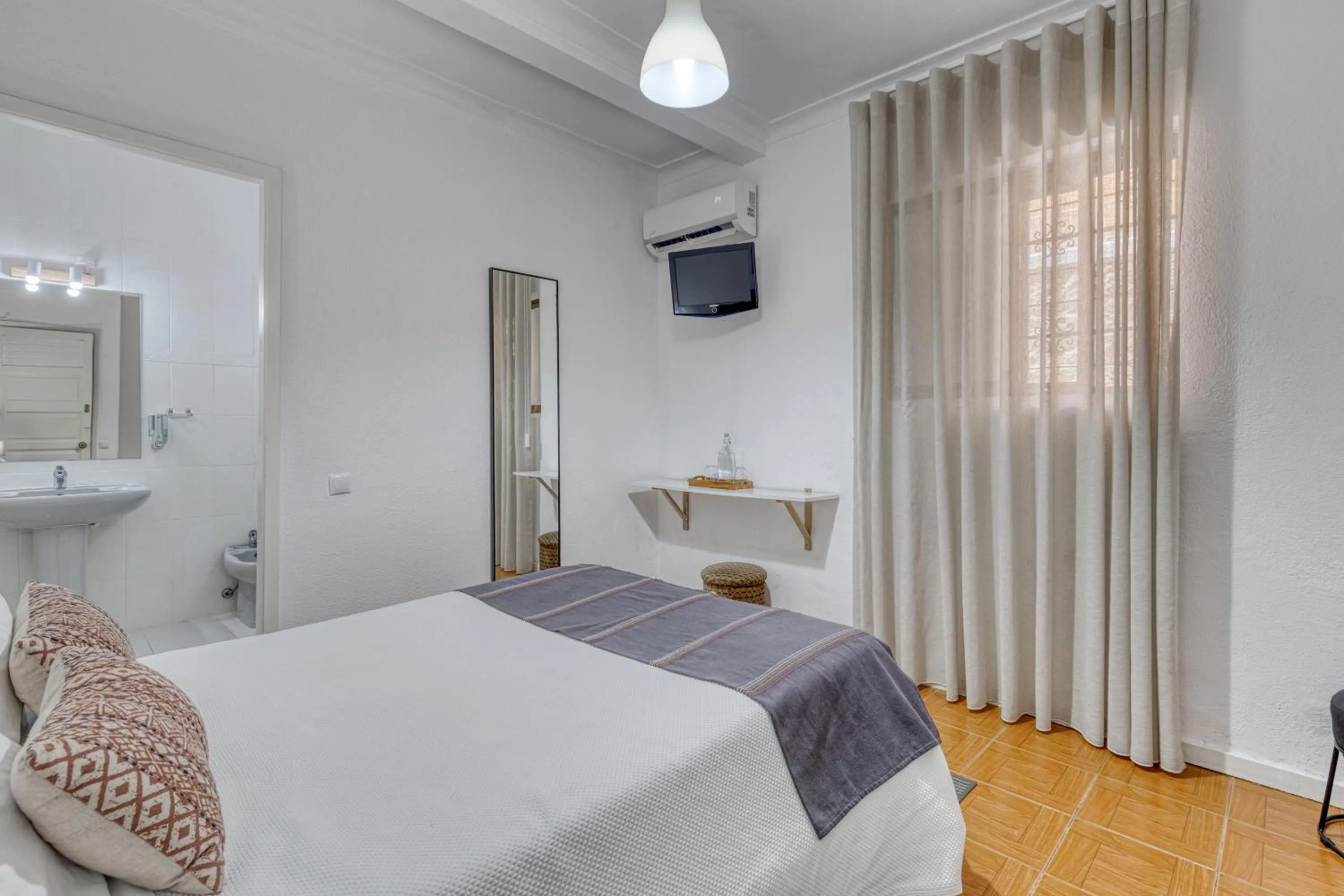 Bed in Hotel Borsalino