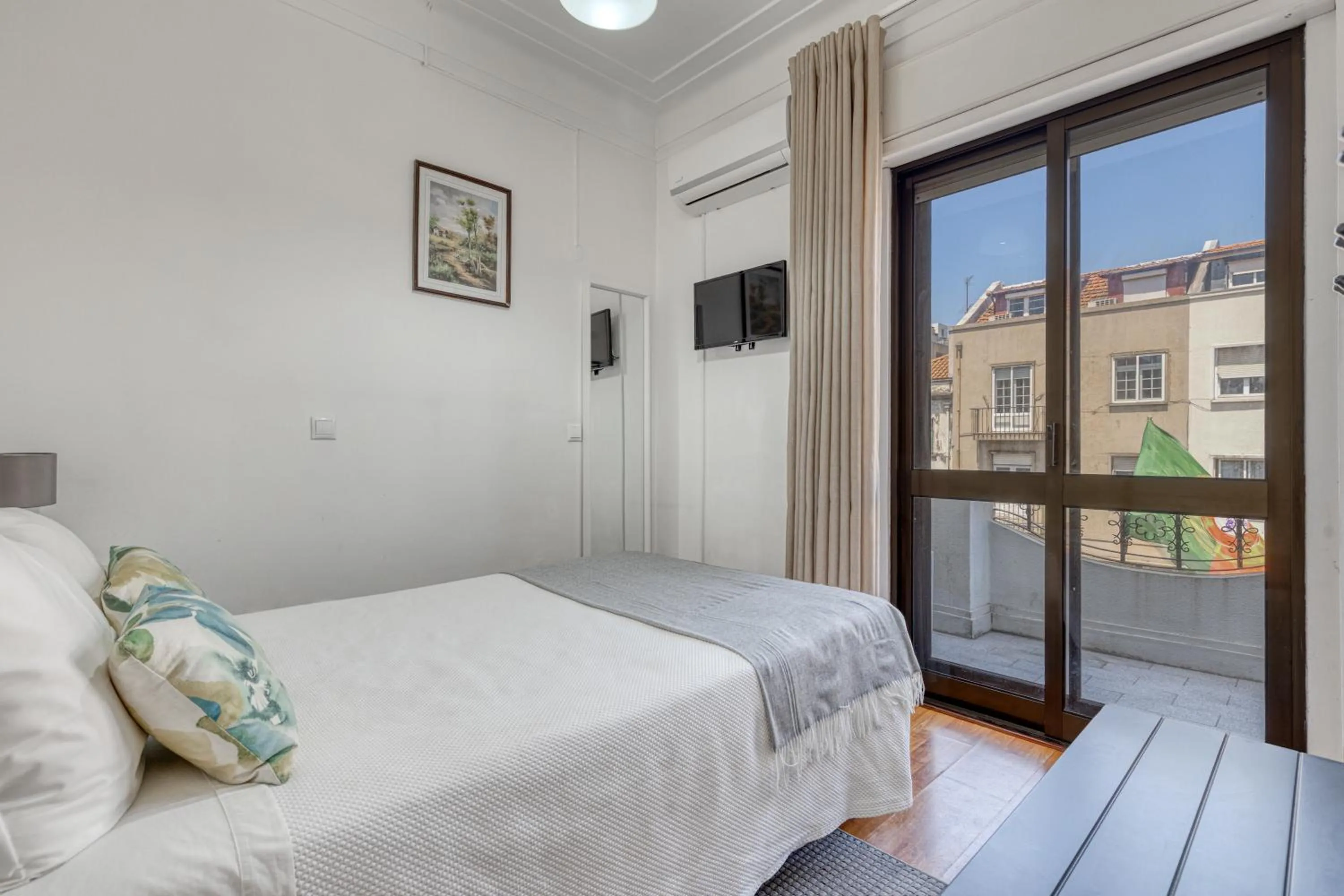 Bed in Hotel Borsalino