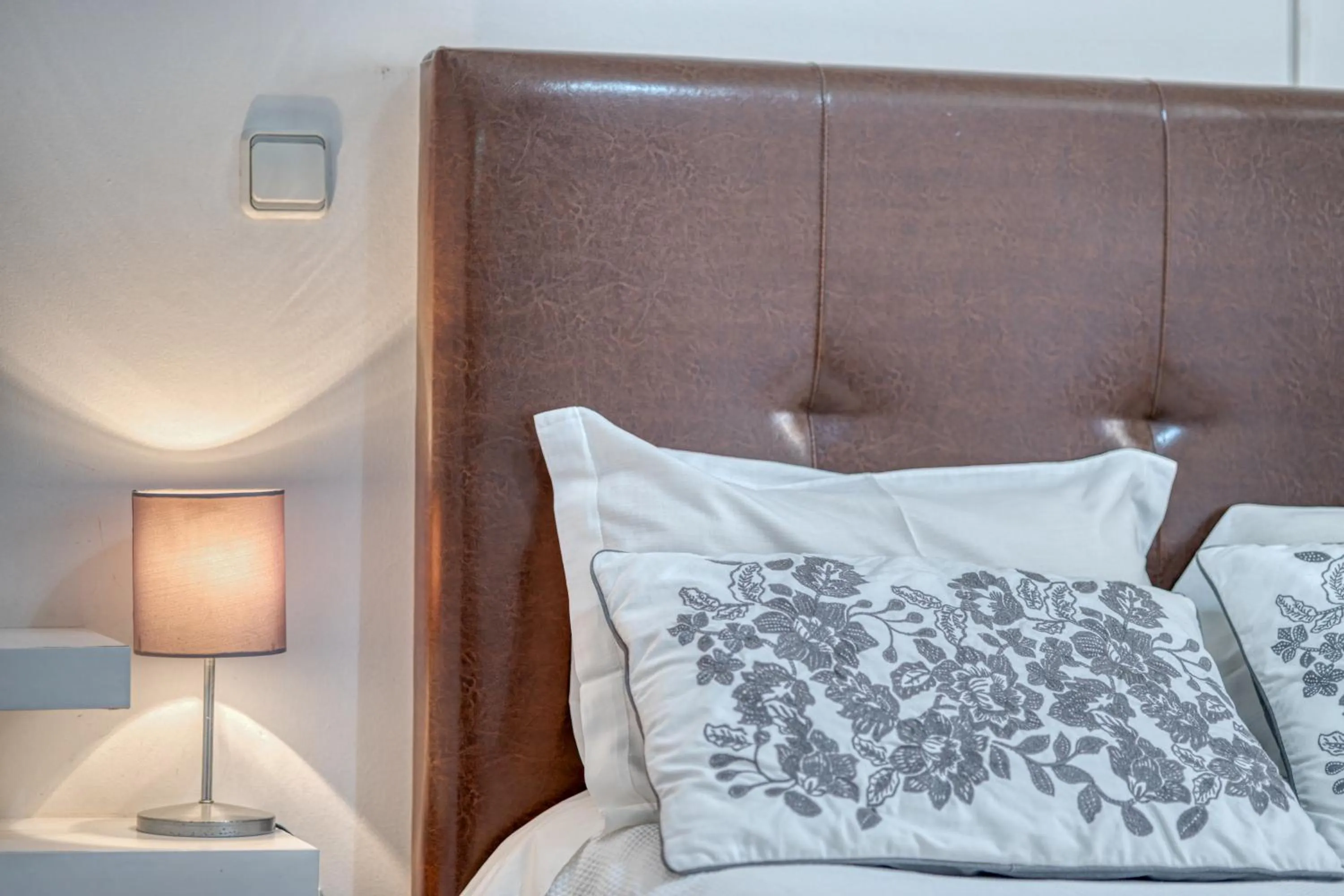 Bed in Hotel Borsalino