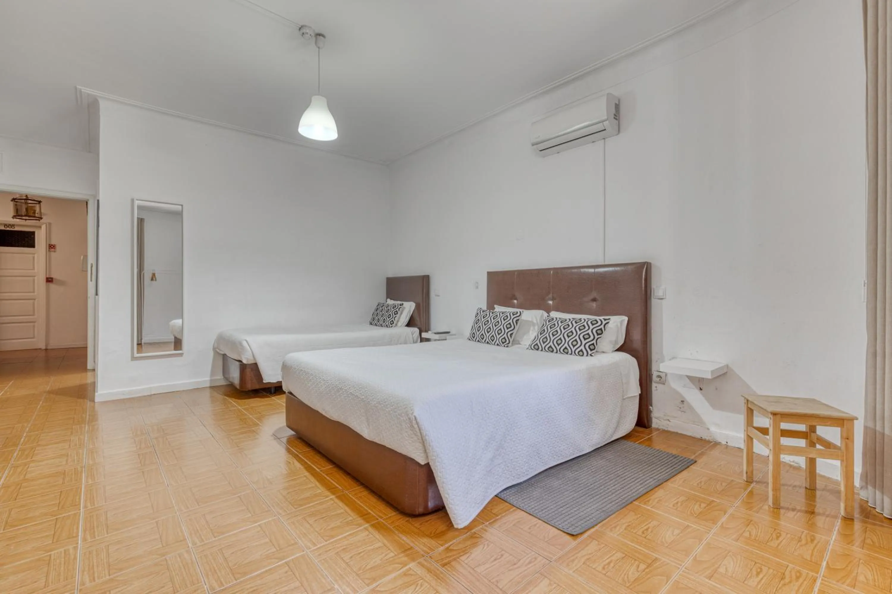 Bed in Hotel Borsalino