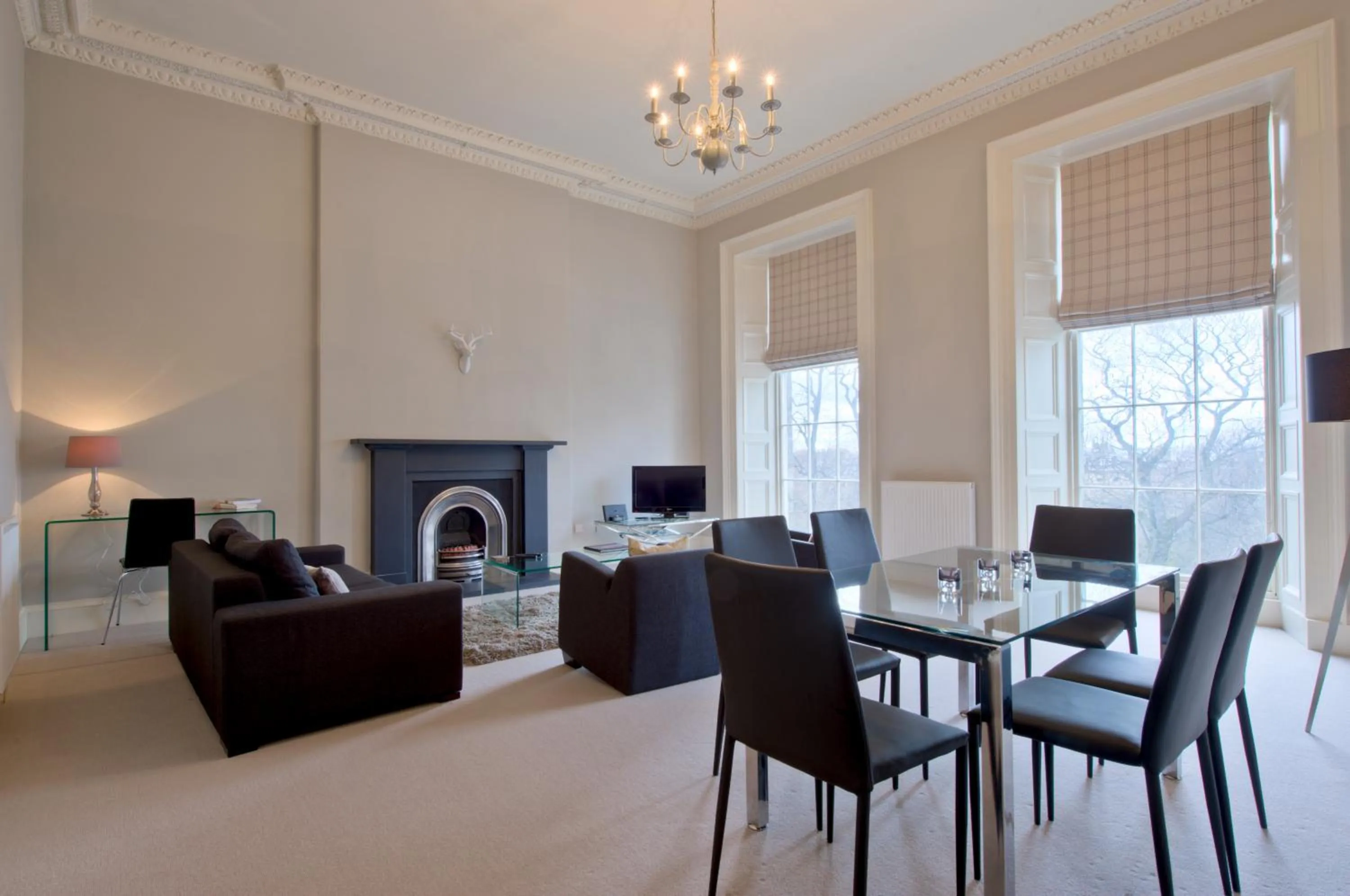 Living room in Destiny Scotland - Q-Residence