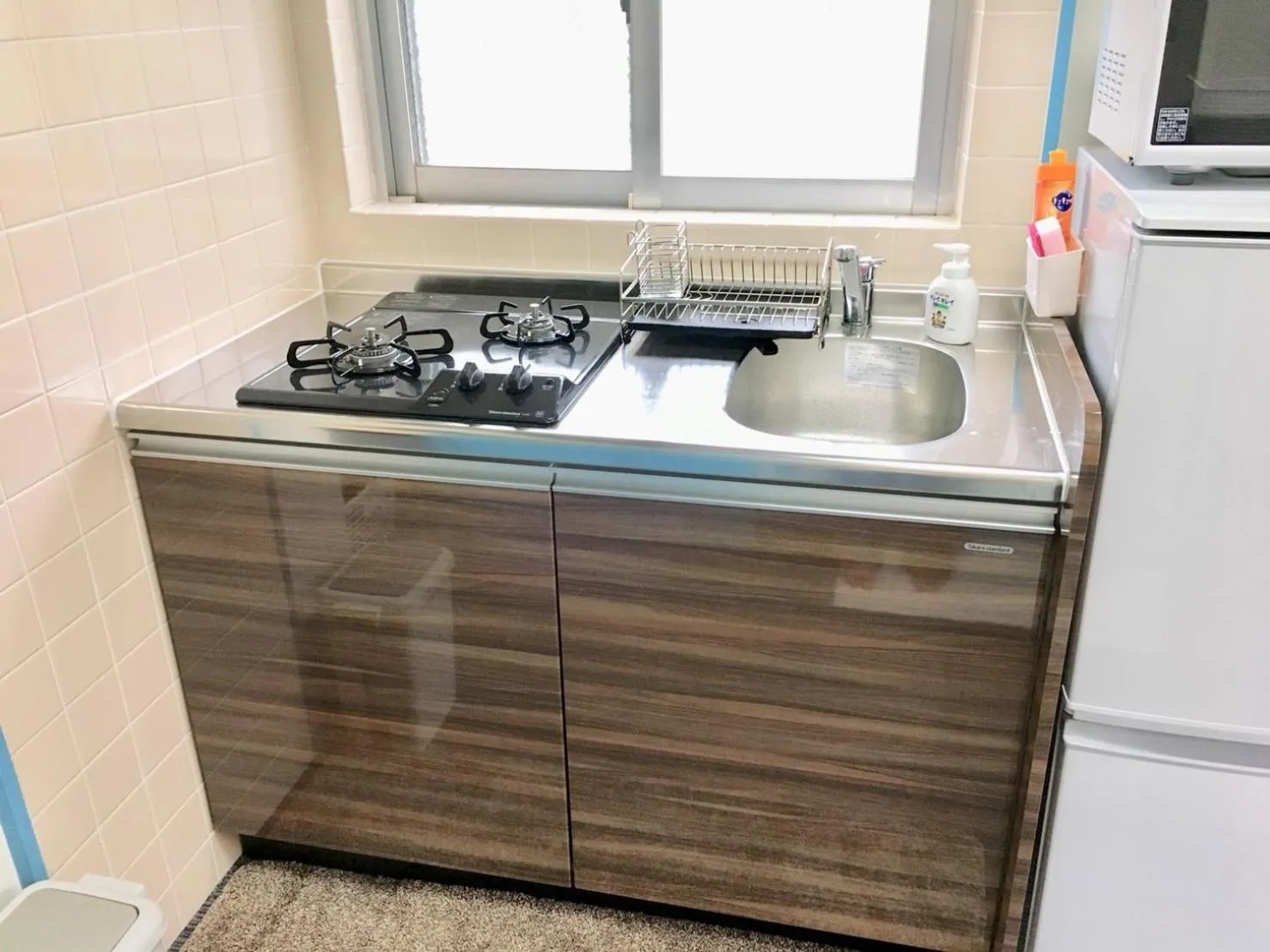 Kitchen or kitchenette in Yenn's Marina Inn Zamami Condominium