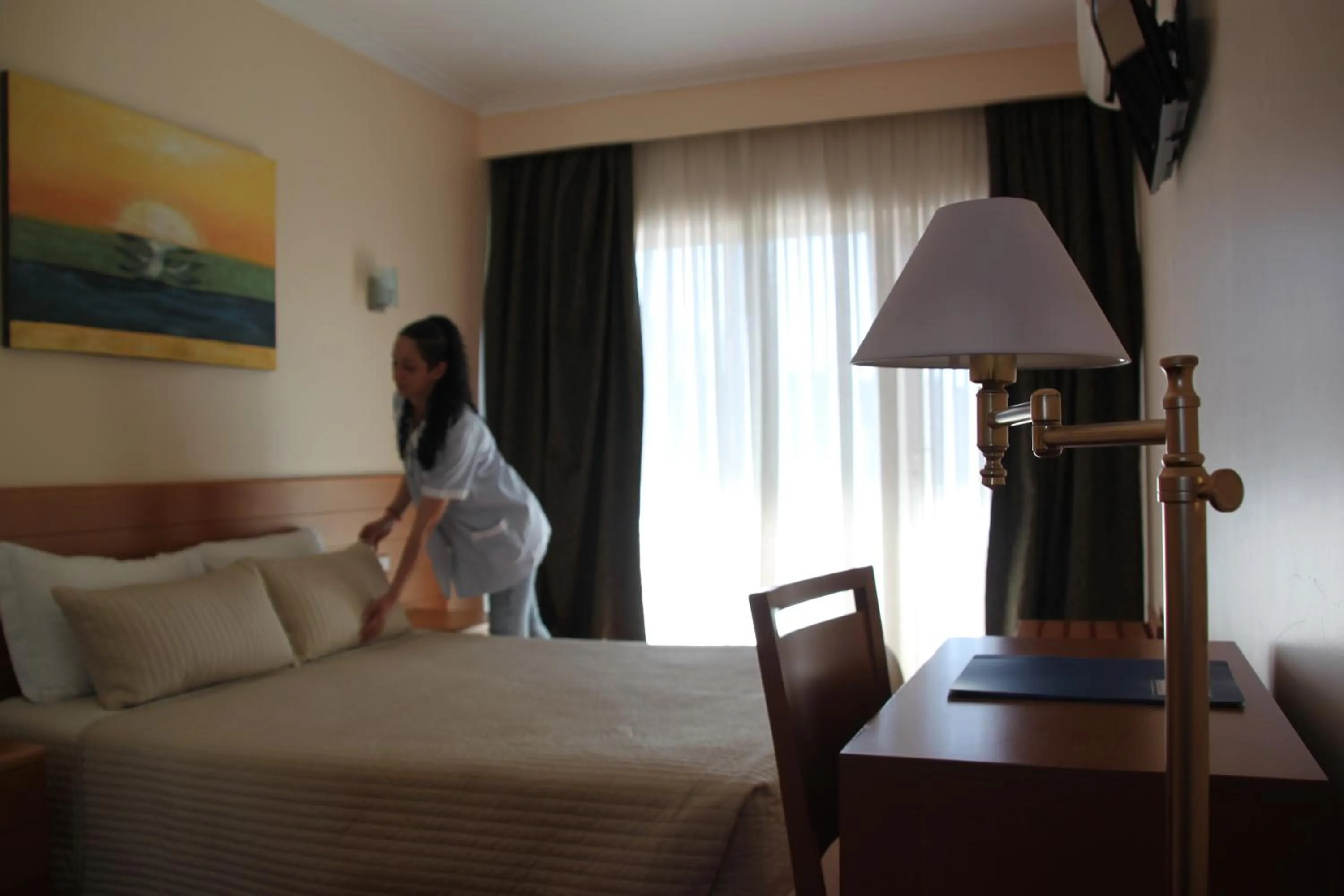 Bedroom, Bed in Hotel Quasar