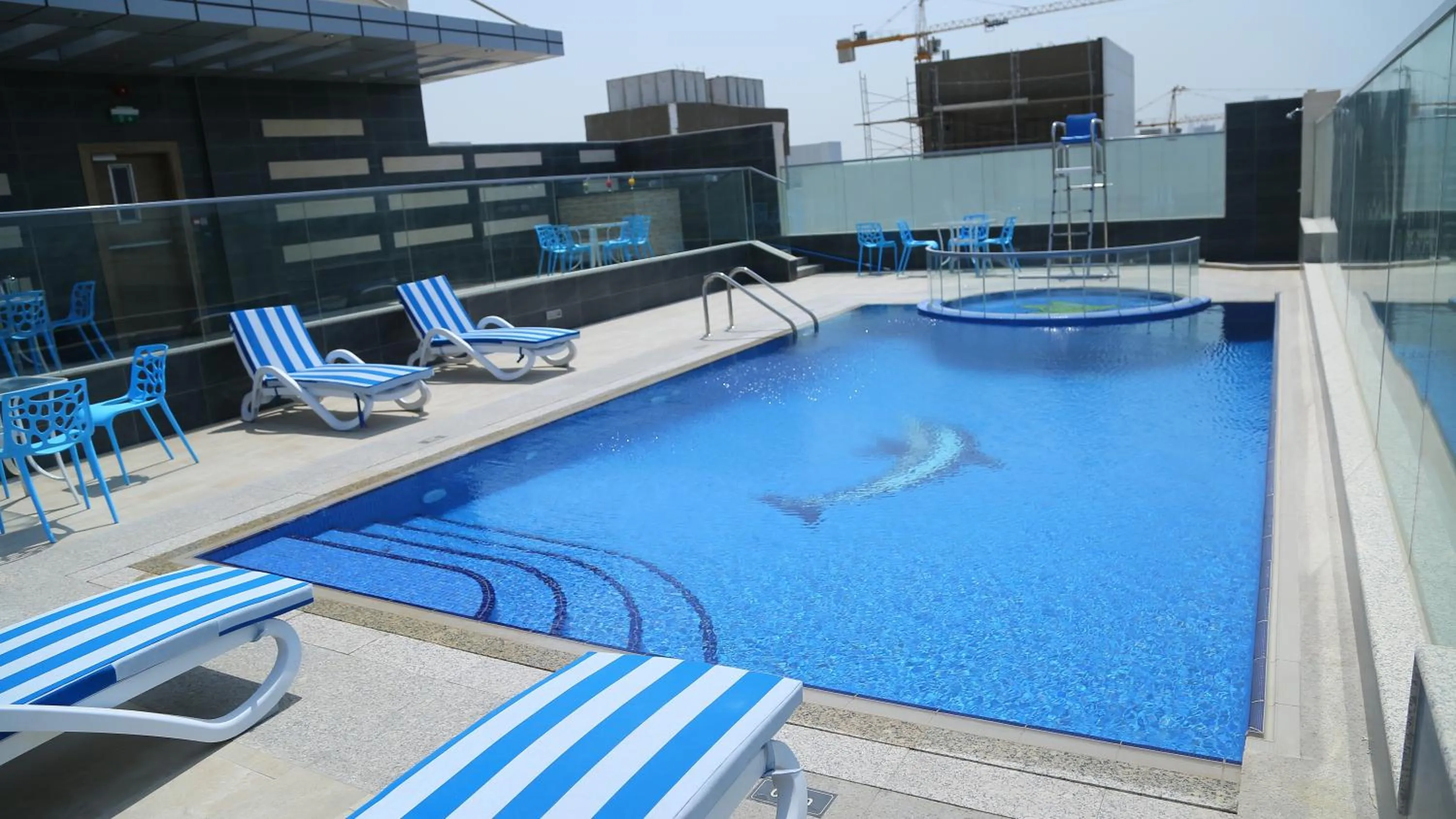 Swimming pool in Tulip Al Barsha Hotel Apartment