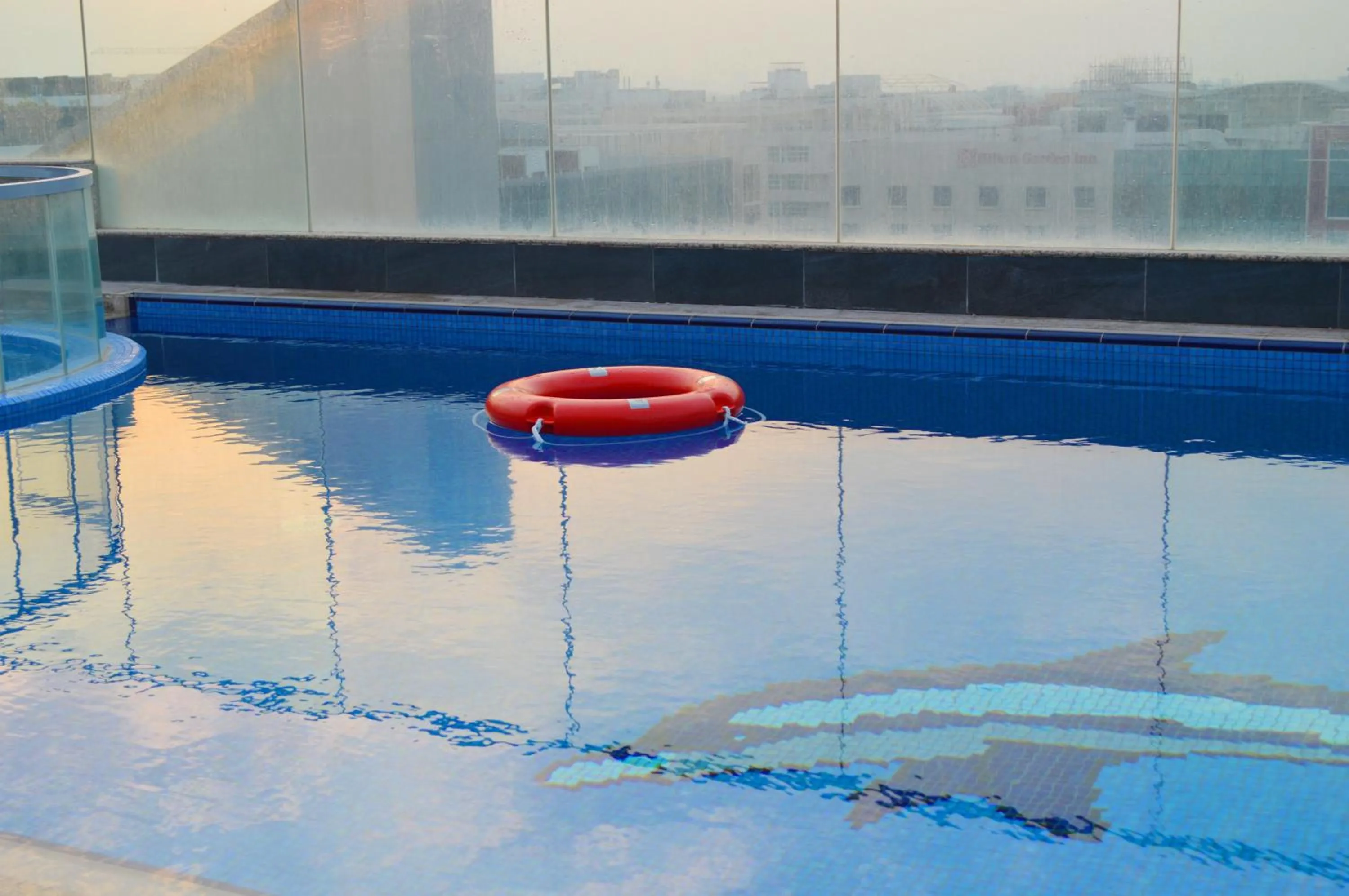 Swimming pool in Tulip Al Barsha Hotel Apartment