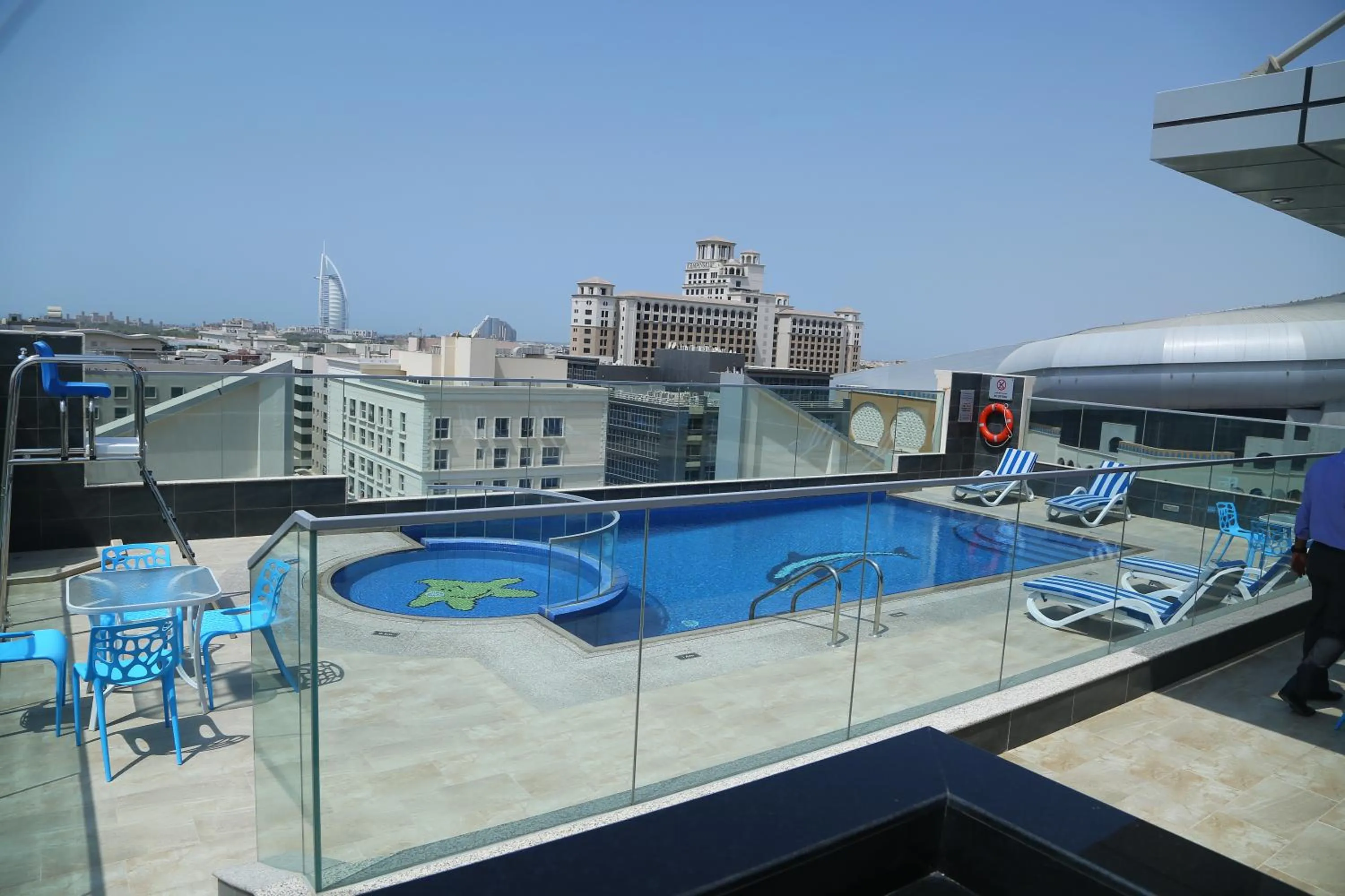 Swimming pool in Tulip Al Barsha Hotel Apartment