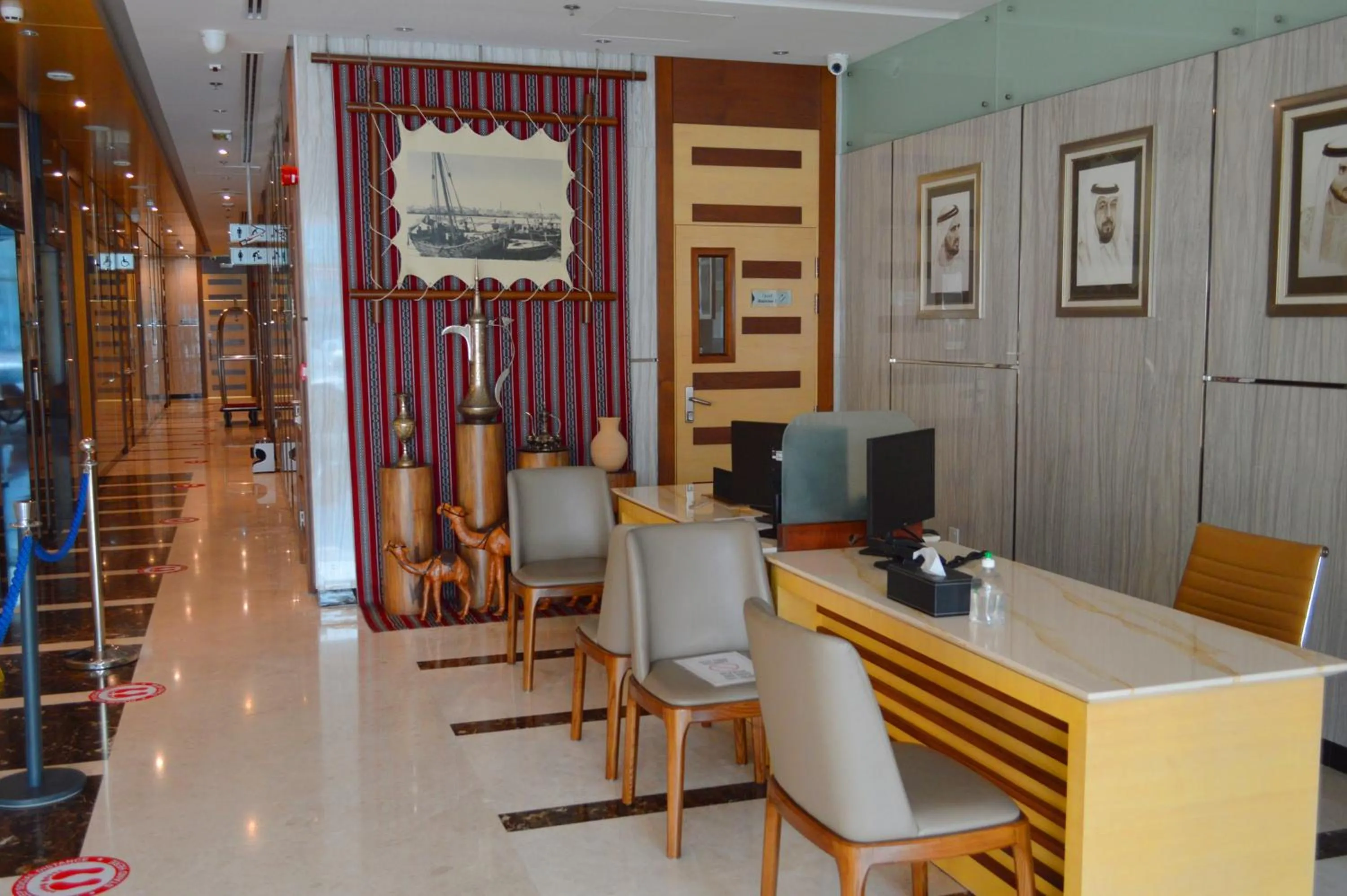 Lobby or reception in Tulip Al Barsha Hotel Apartment