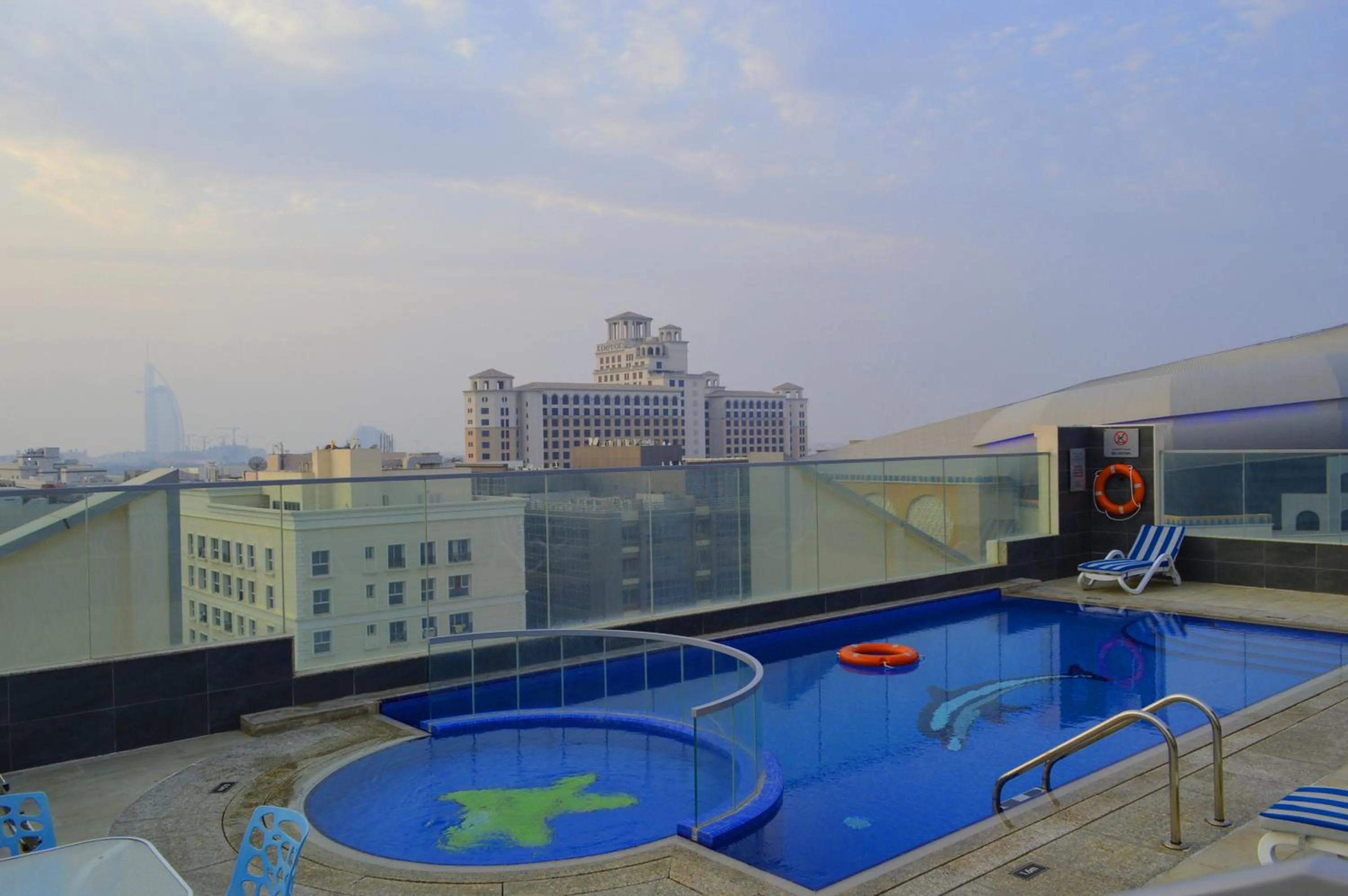 Pool view in Tulip Al Barsha Hotel Apartment